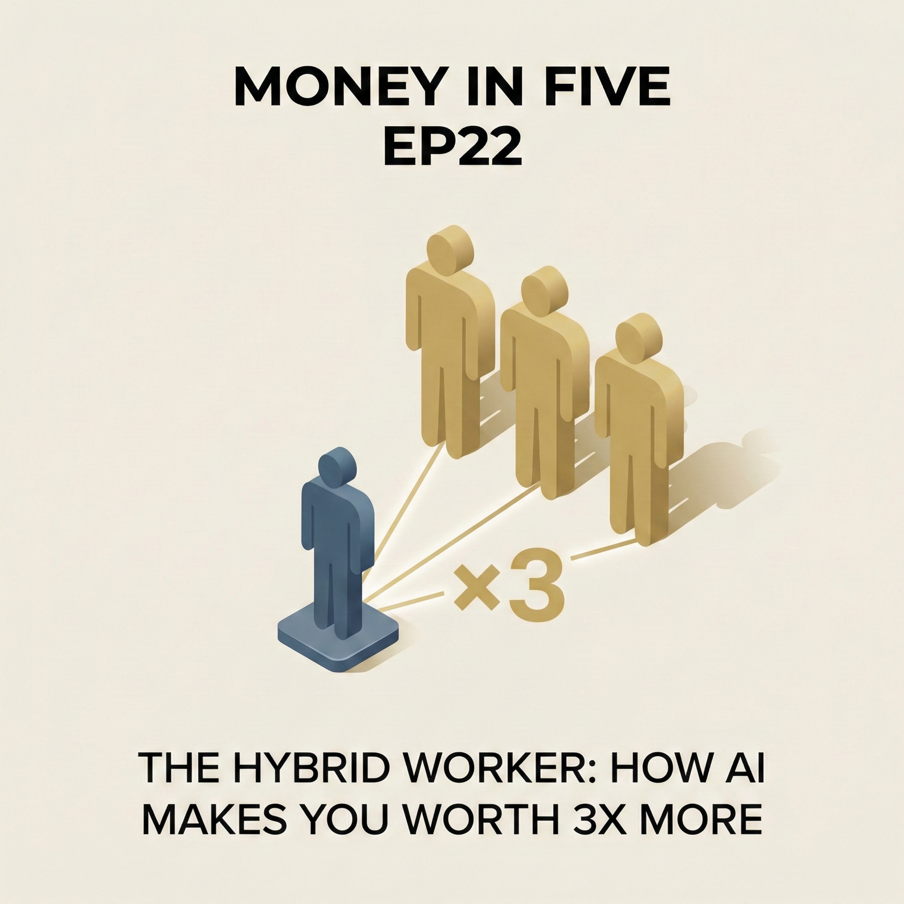 EP22 — The Hybrid Worker: How AI Makes You Worth 3x More episode artwork