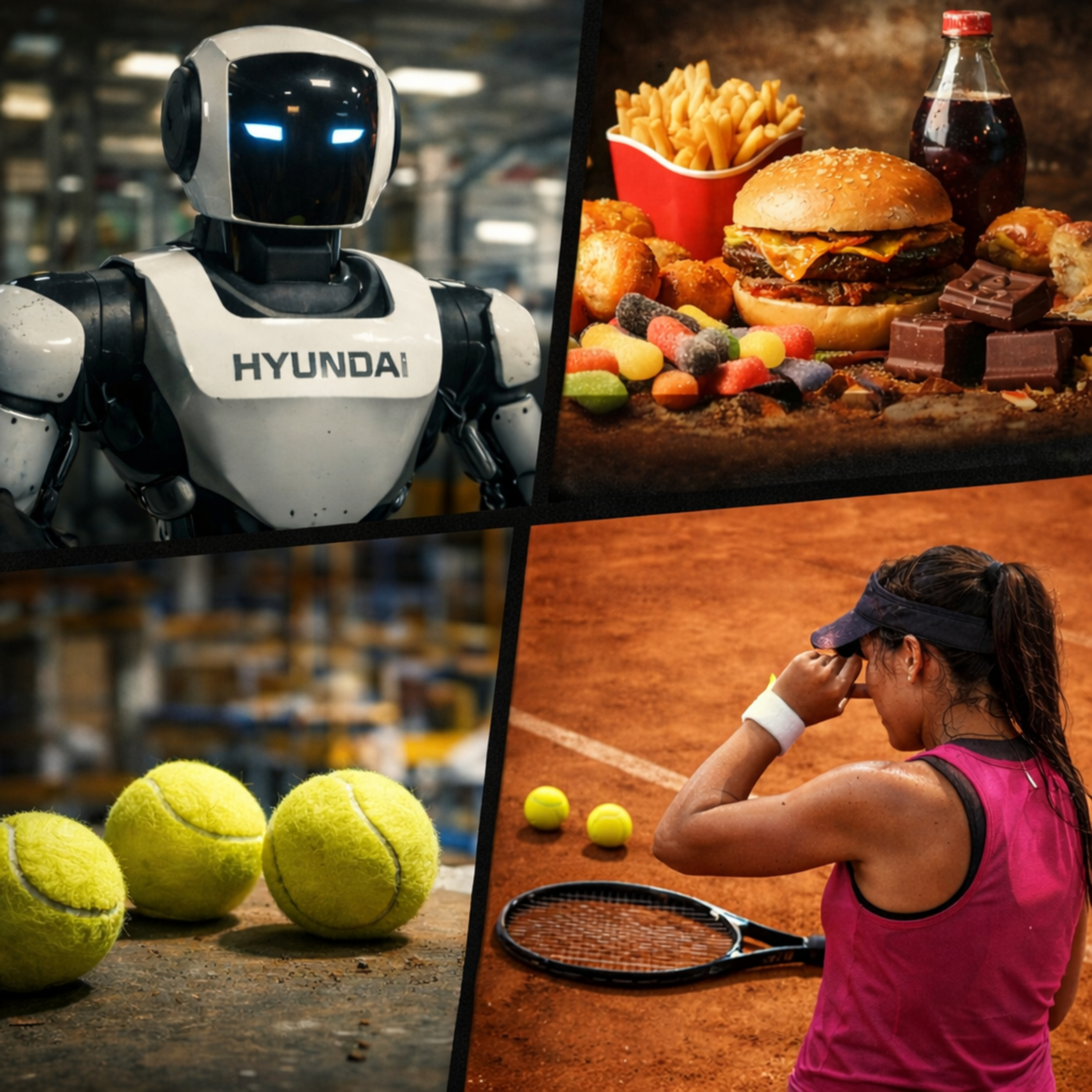 Robots, Junk Food, and Talentless Tennis  episode artwork