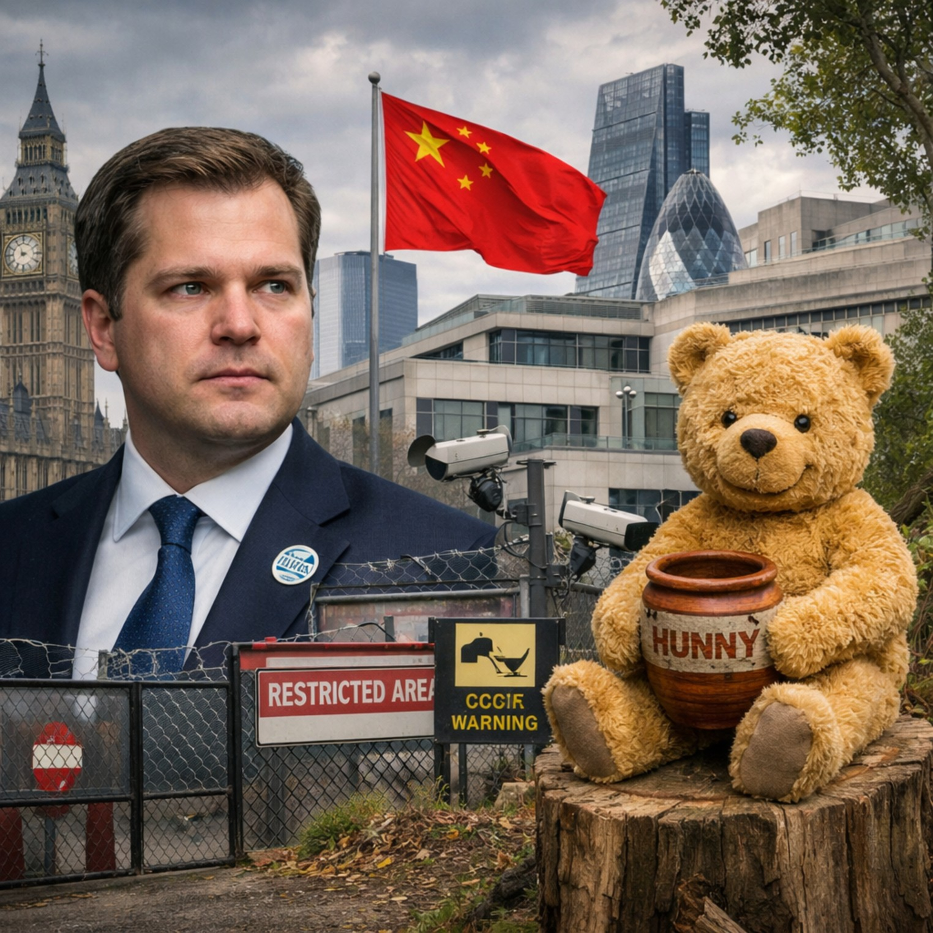 Political Backstabbing, Prying Embassy and a Party for Pooh episode artwork
