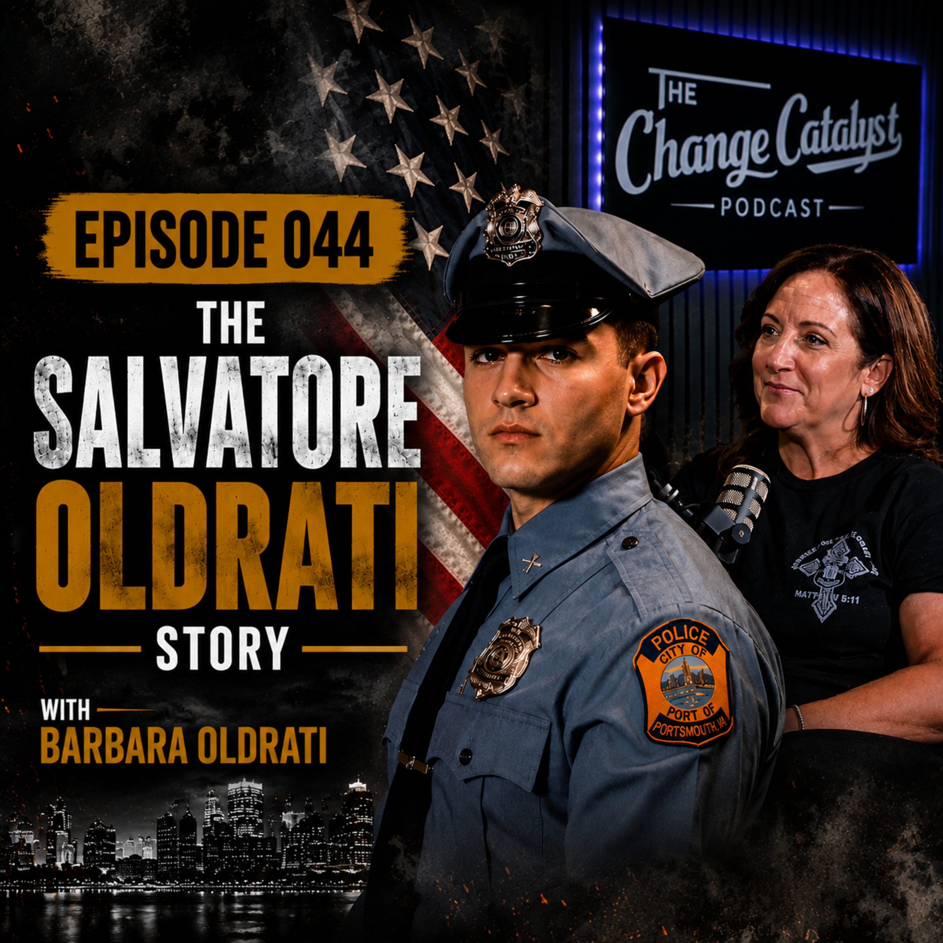 EP 044 Barbara Oldrati “The Salvatore Oldrati Story” episode artwork