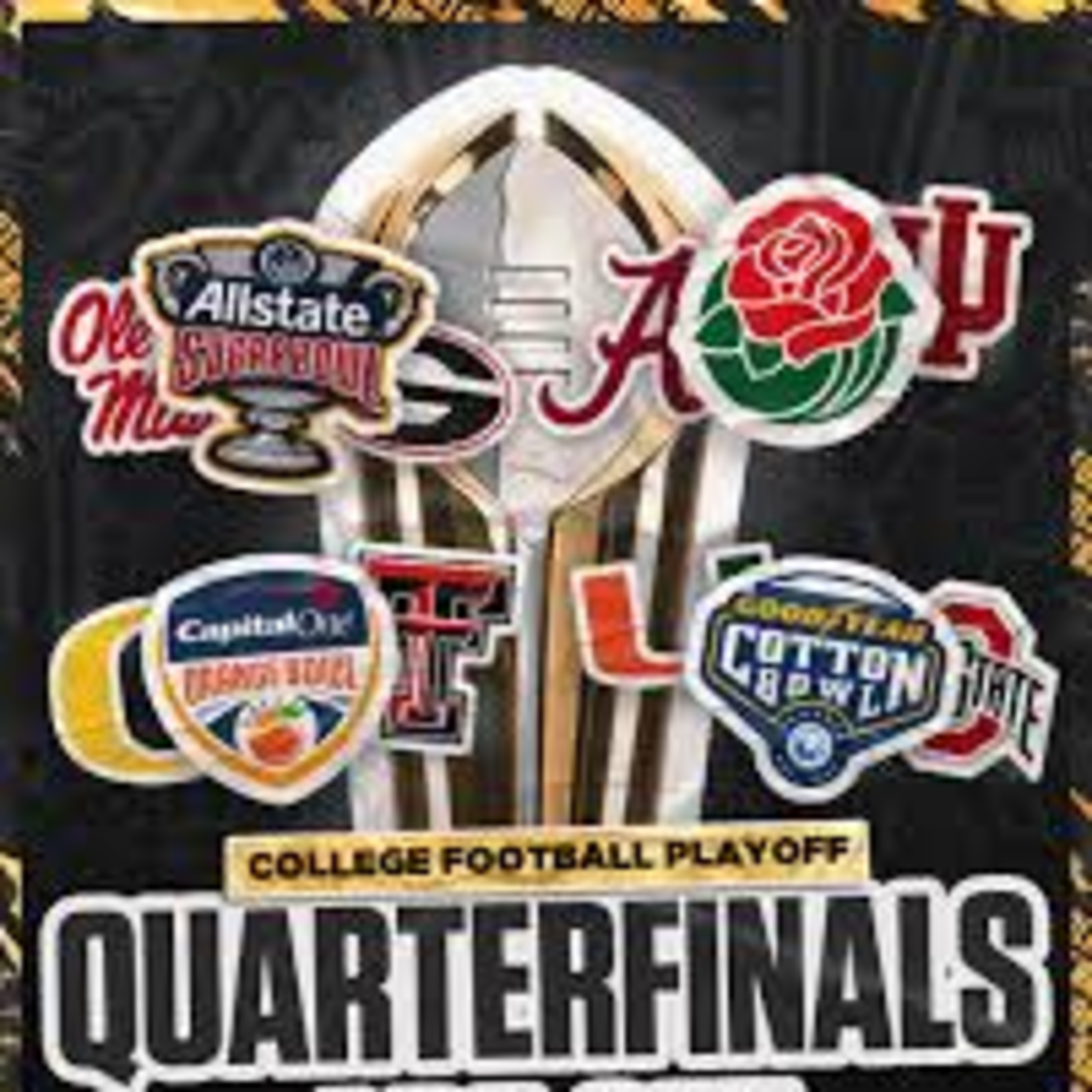 Episode 4 - New Year's Delight: Predictions and Previews of CFP Quarterfinal Games episode artwork
