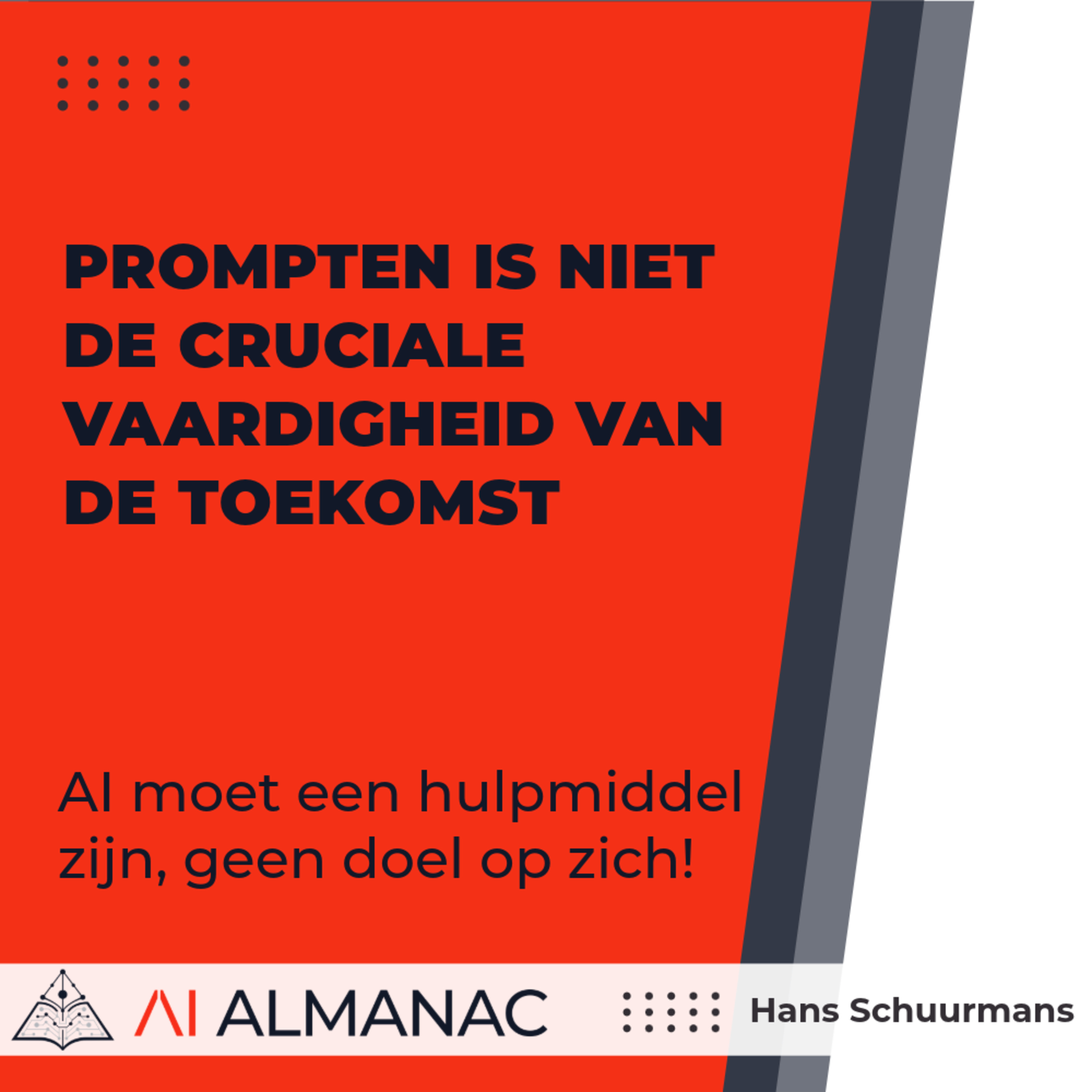 Prompten is een cruciale vaardigheid voor de toekomst met Hans Schuurmans episode artwork