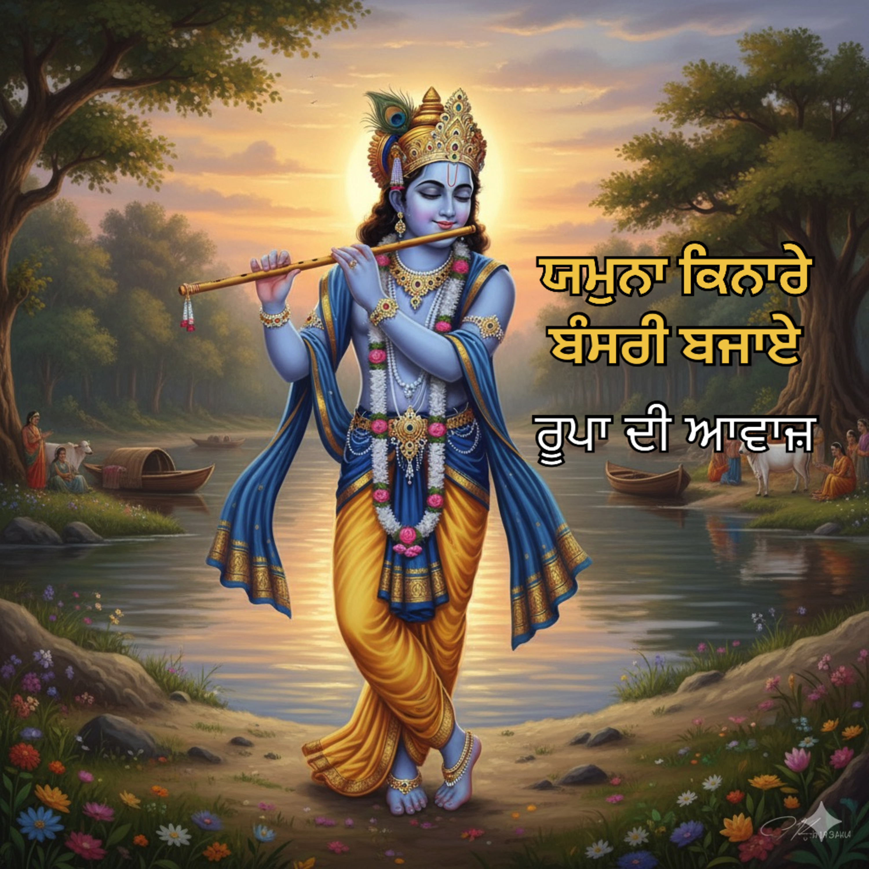 Song by Rupa about Lord Krishna’Flute 