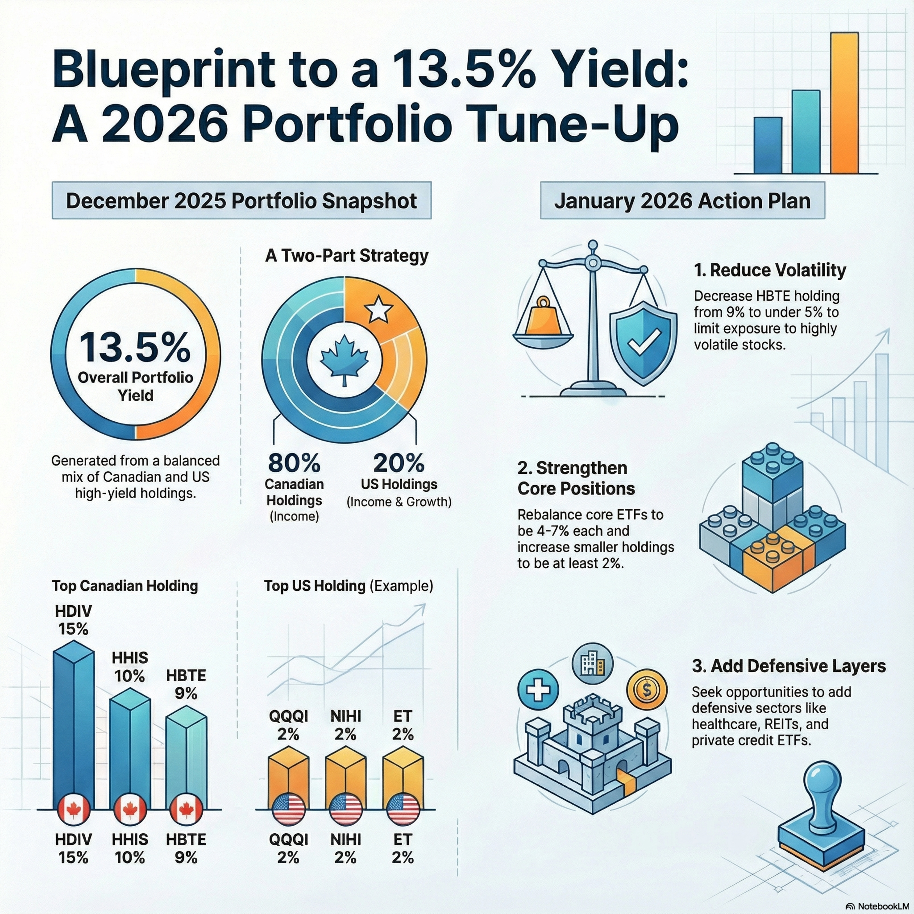 January 2026 Plan + December 2025 High Yield Portfolio Unveiled - The Passive Income Blueprint episode artwork