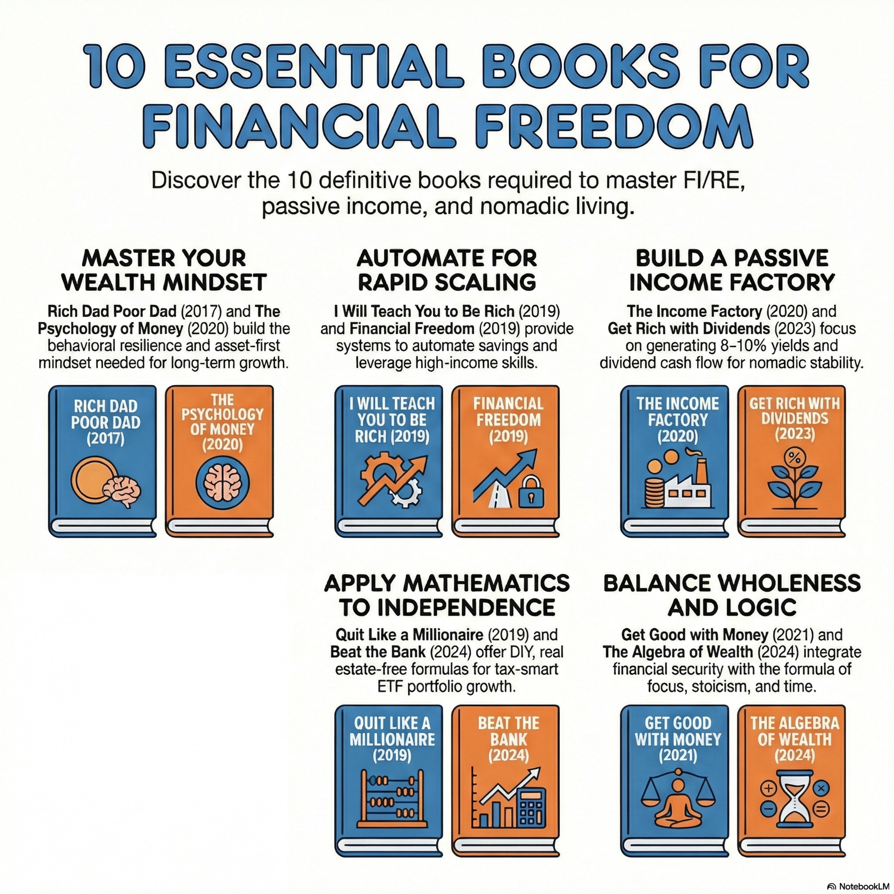 10 Essential Financial Freedom Books - January 2026 Update episode artwork