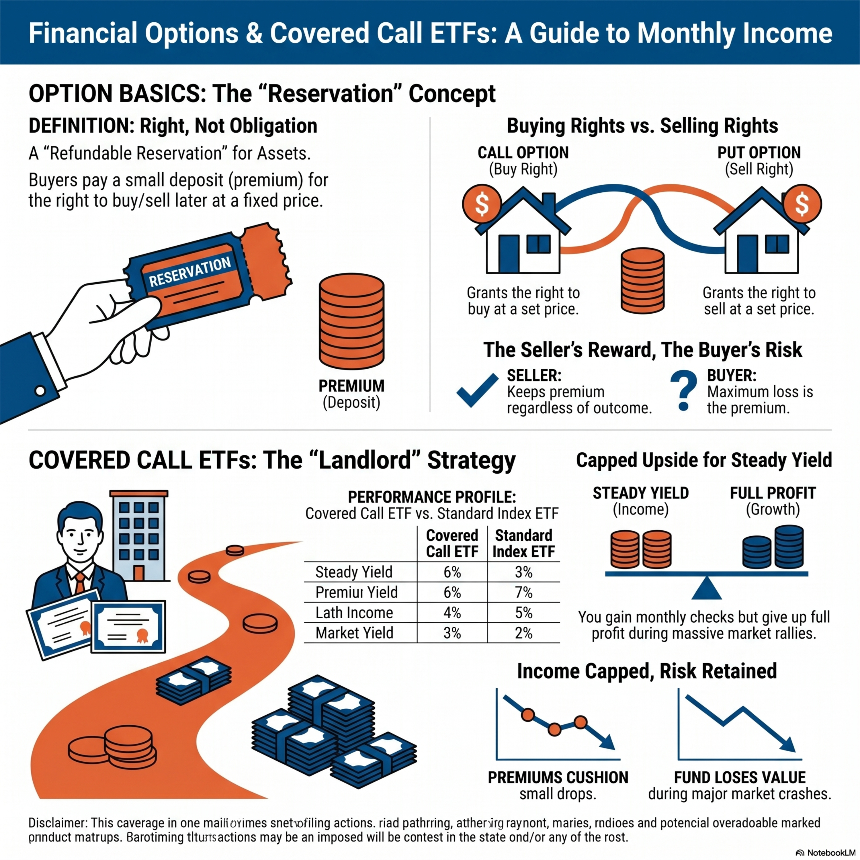 The Essentials of Financial Options & Covered Call ETFs – Income Investing Explained With Examples episode artwork