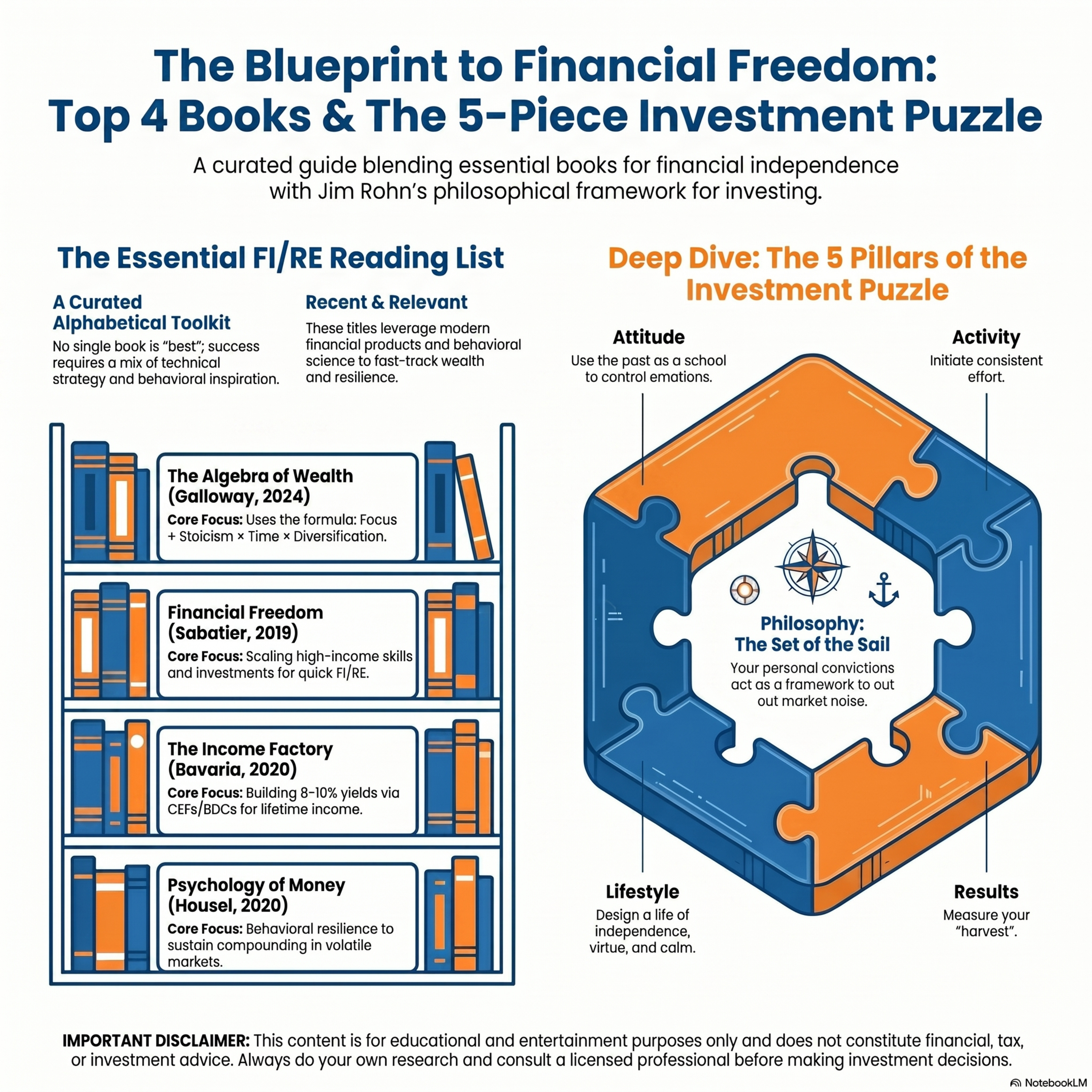 5 Must-Read Books for Financial Freedom & Passive Income - From Jim Rohn's 5 Pillars To Scott Galloway's Wealth Formula episode artwork
