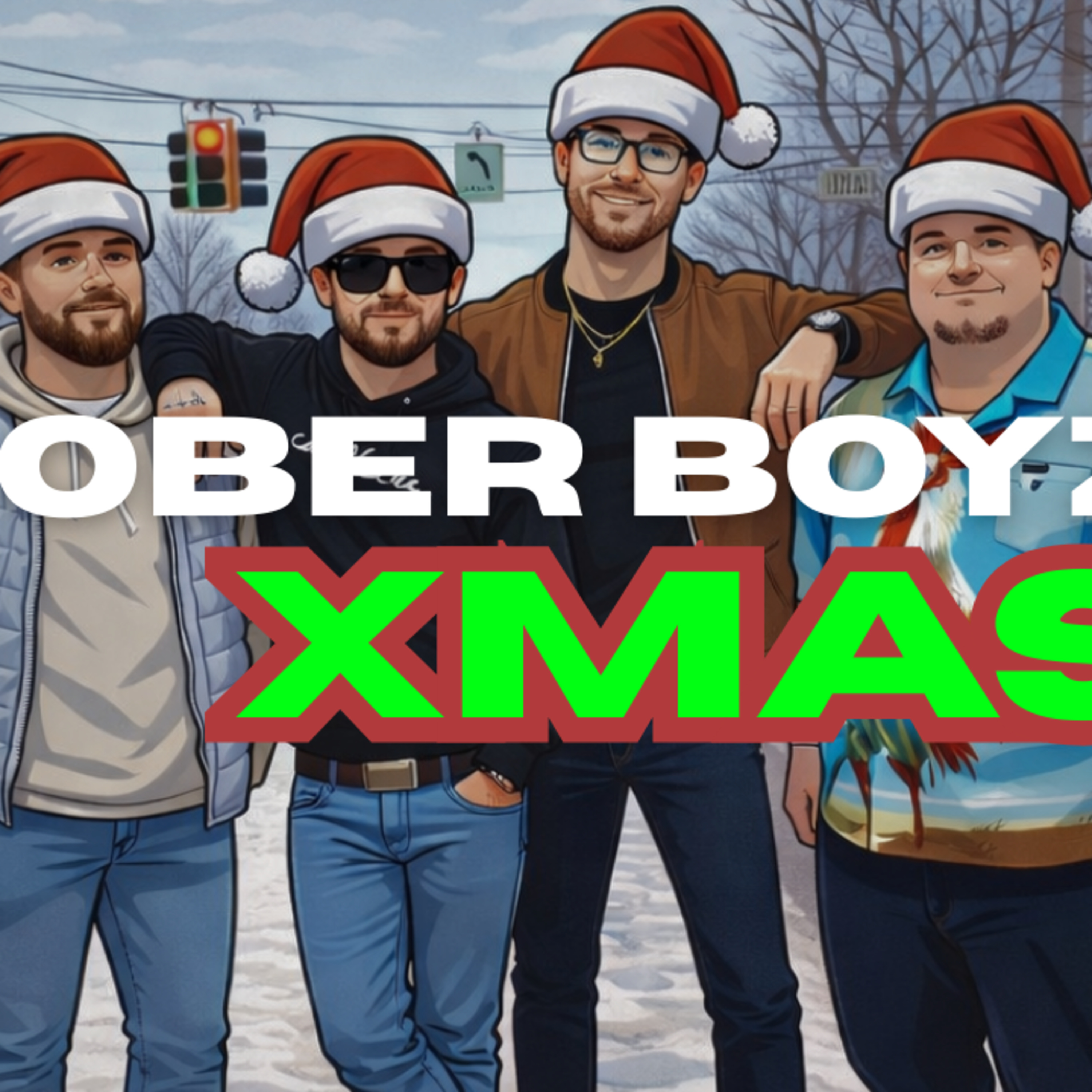 A SOBER BOYZ XMAS episode artwork