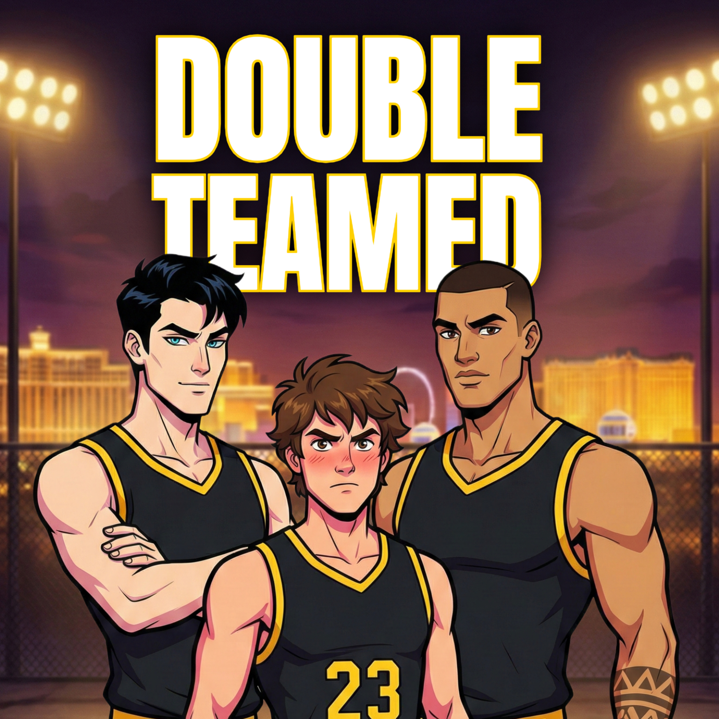 Double Teamed - Chapter One: The Gold and the Grit (M/M/M Sports Romance) episode artwork