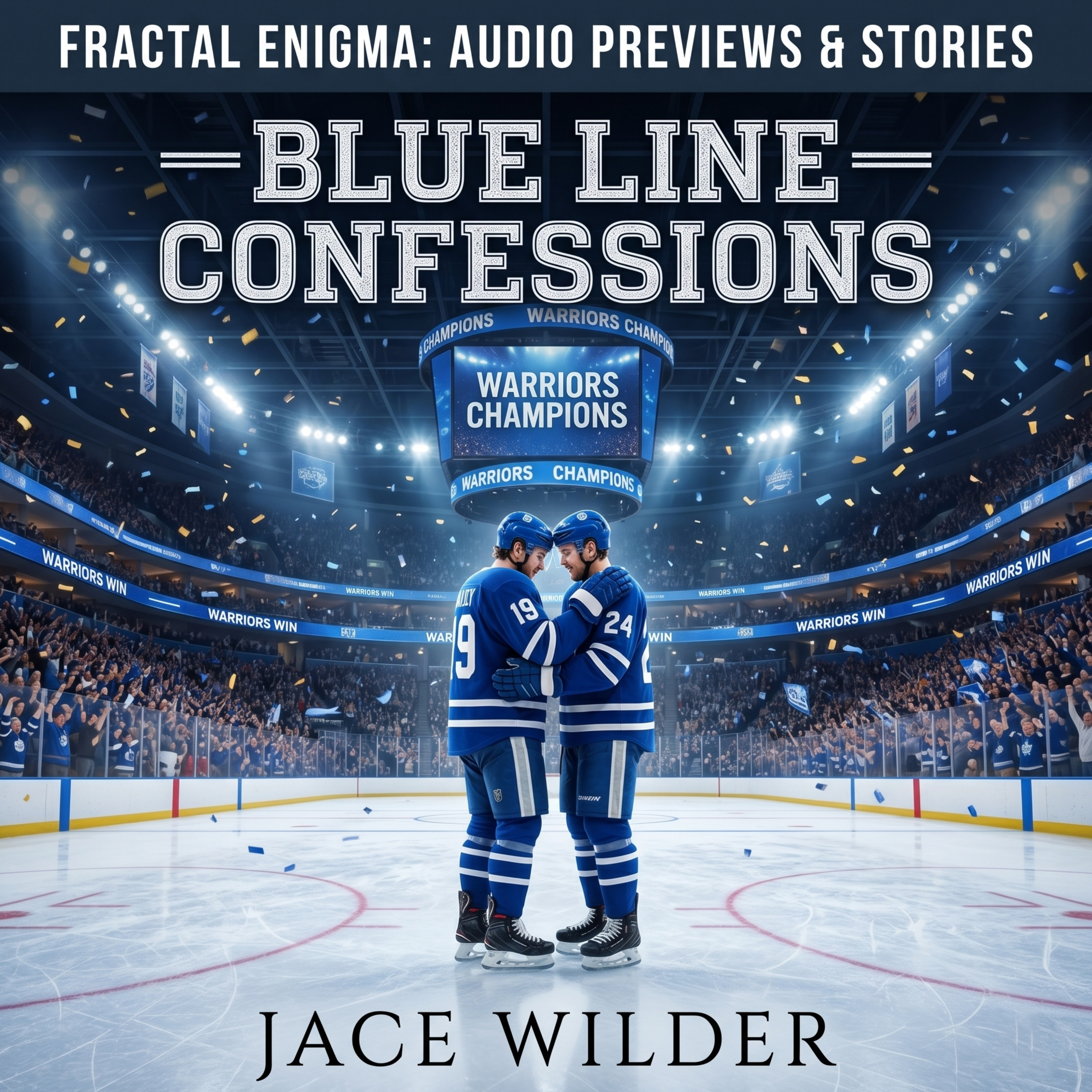 Blue Line Confessions Preview: Quiet Veteran x Loud Rookie — MM Hockey Romance episode artwork