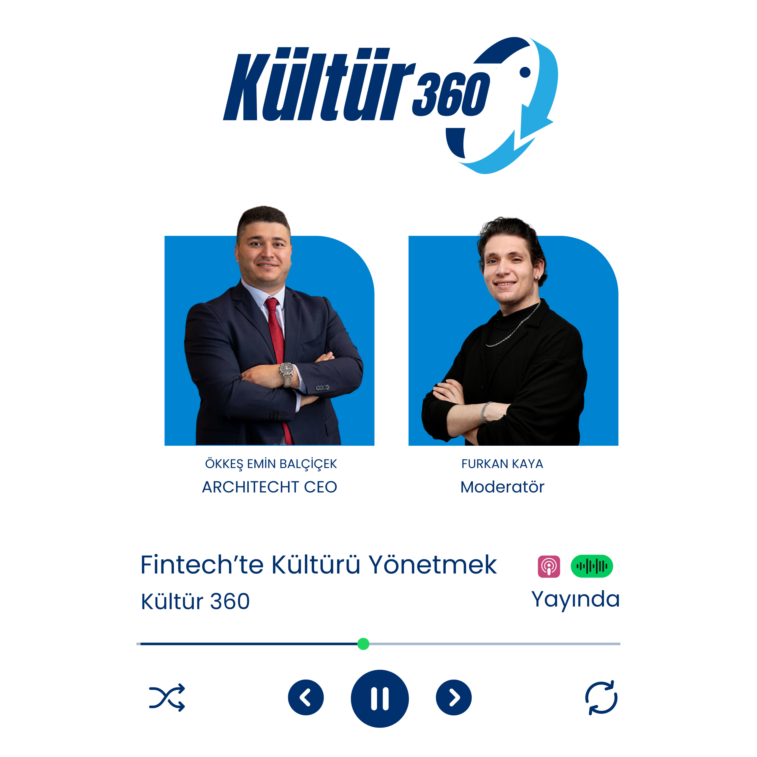 Kültür 360 #2 | Fintech’te Kültürü Yönetmek | Ökkeş Emin Balçiçek episode artwork