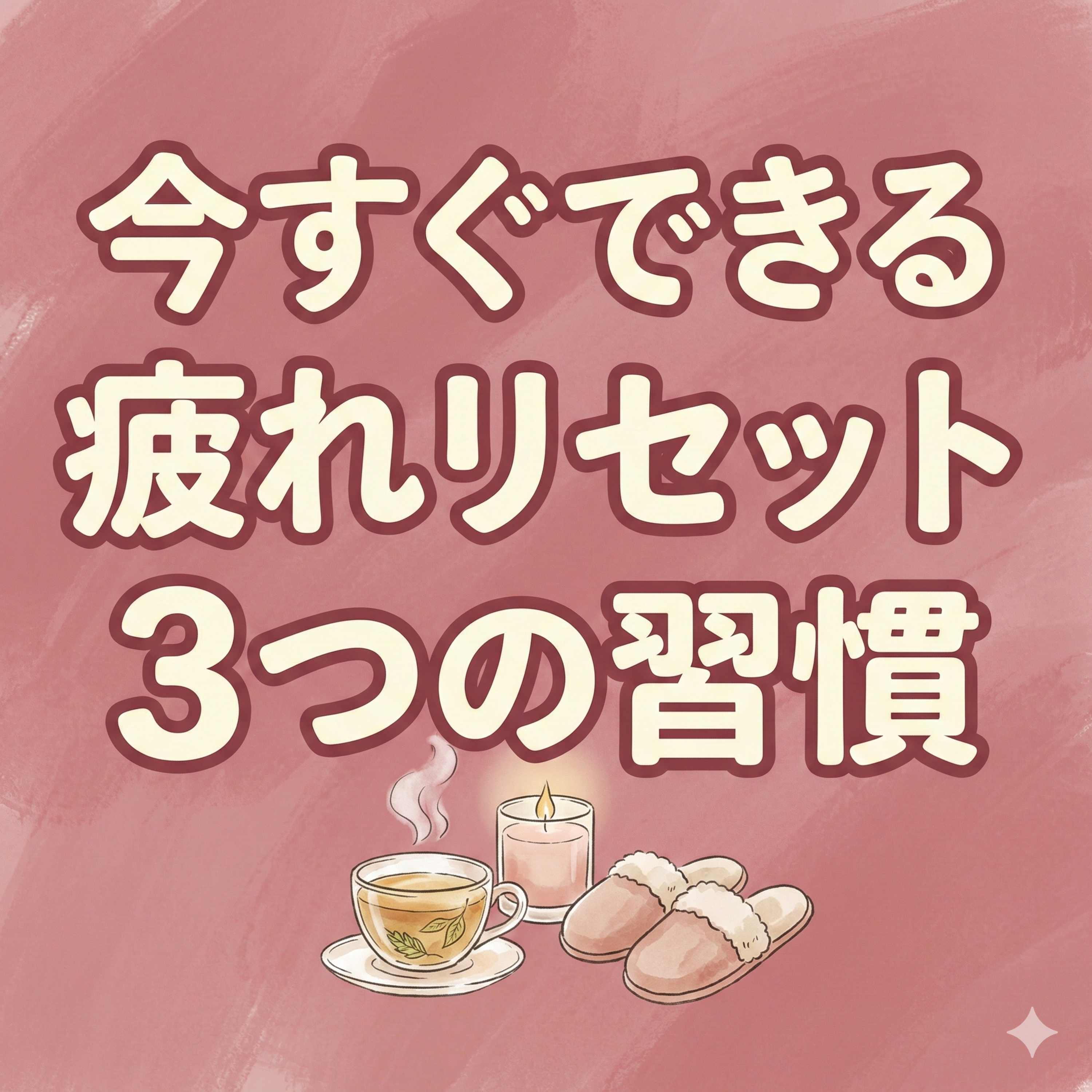 今すぐできる疲れリセット3つの習慣 | ep2 episode artwork