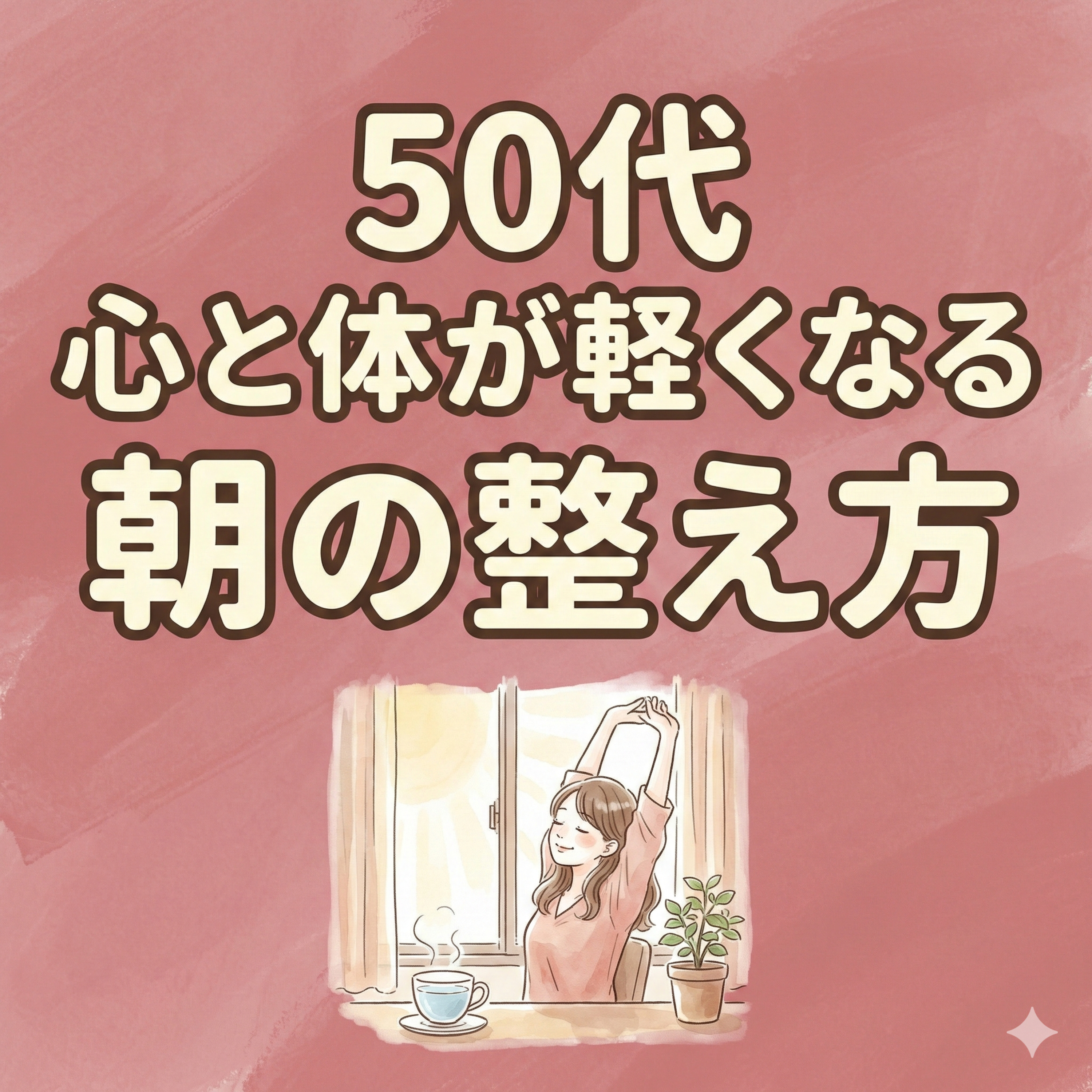 50代、心と体が軽くなる朝の整え方 | ep3 episode artwork