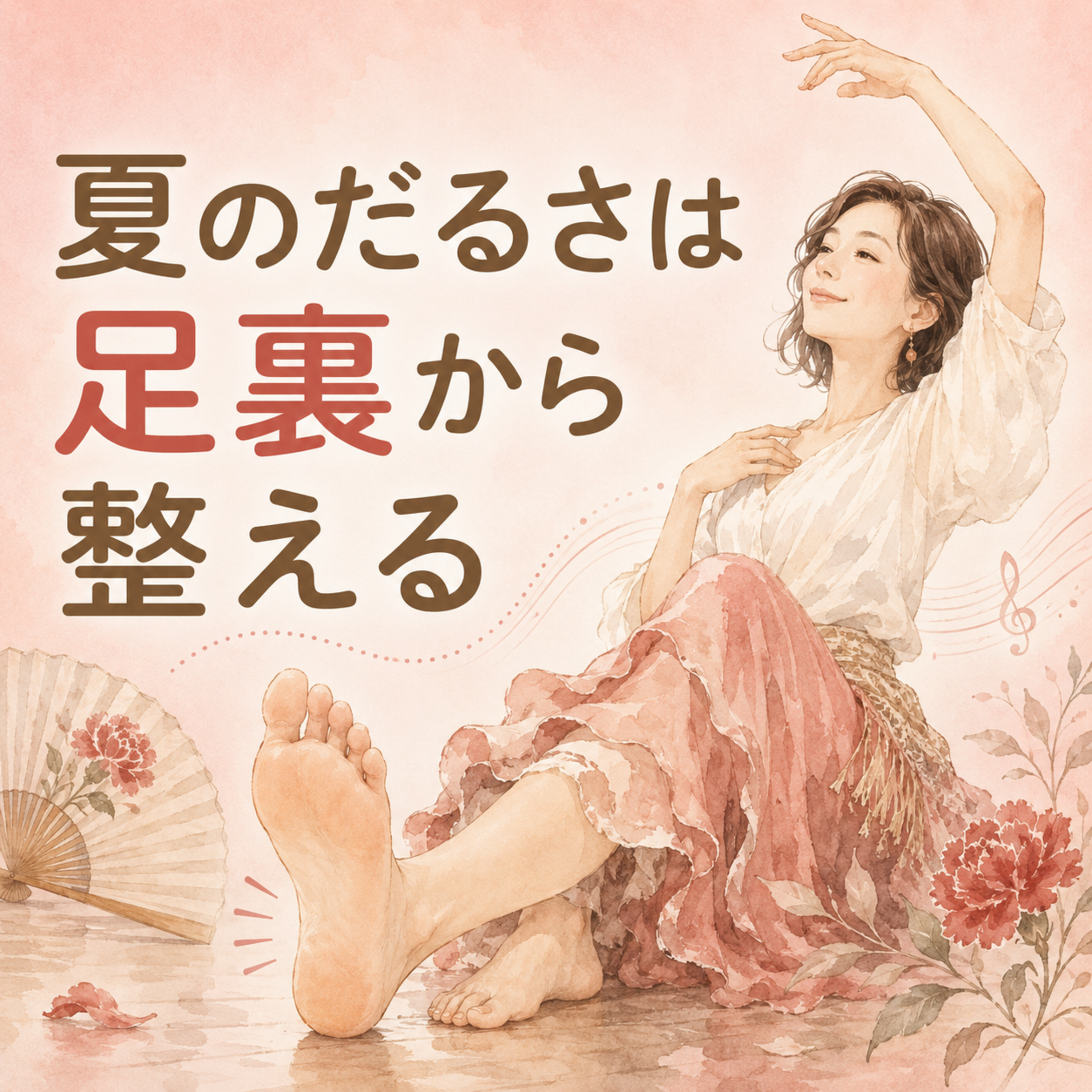 夏のだるさは足裏から整える | ep34 episode artwork