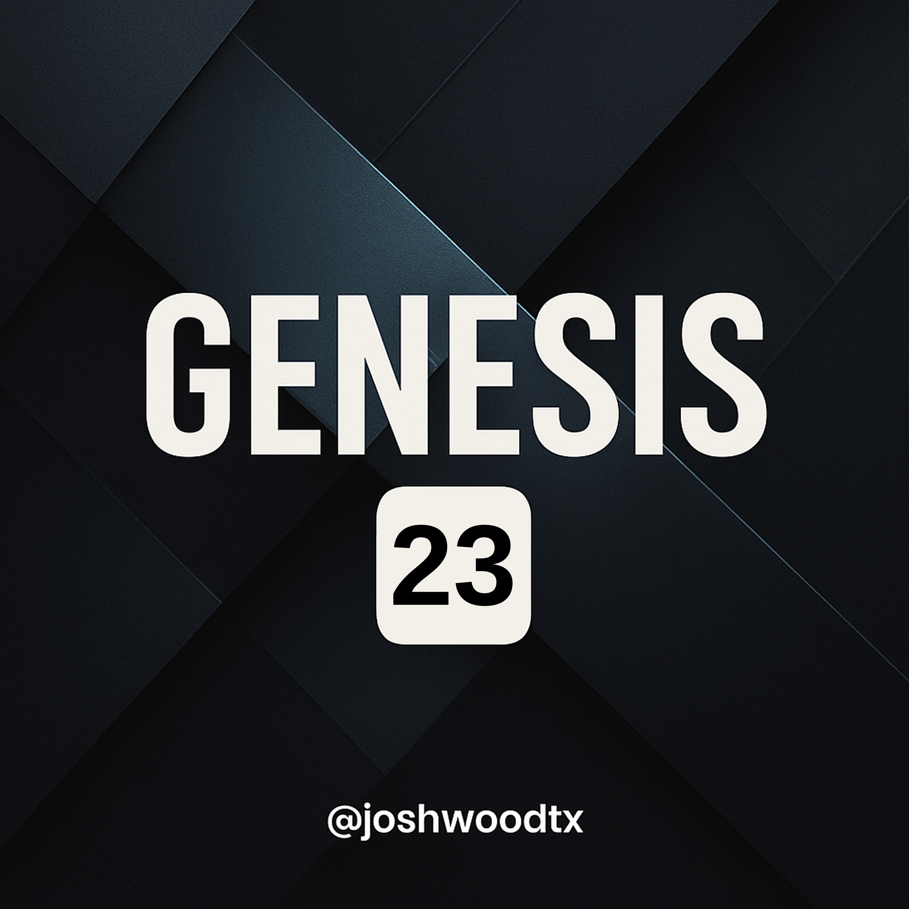 A study of Genesis Chapter 23 episode artwork