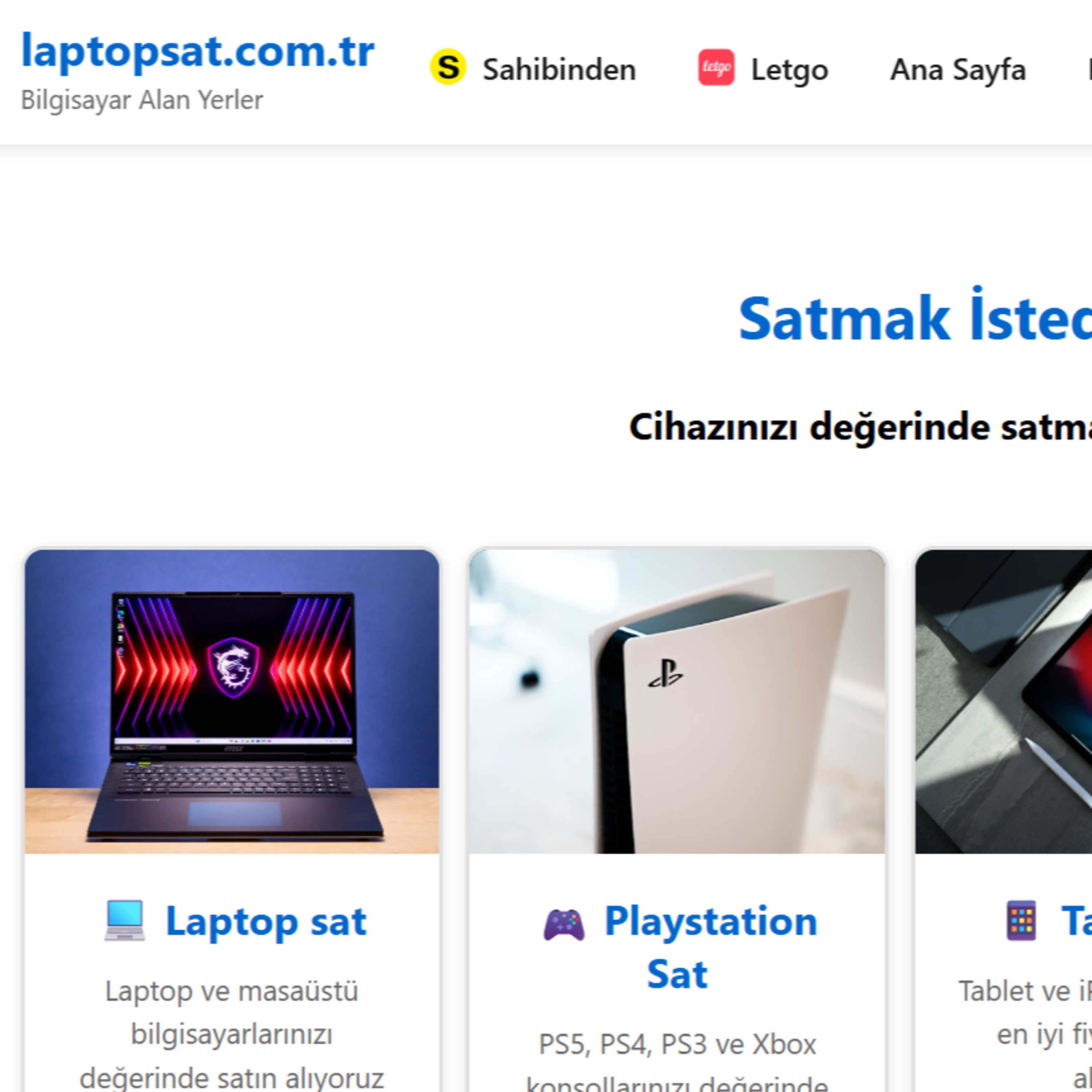 Bilgisayar Satmak İstiyorum - laptopsat.com.tr episode artwork