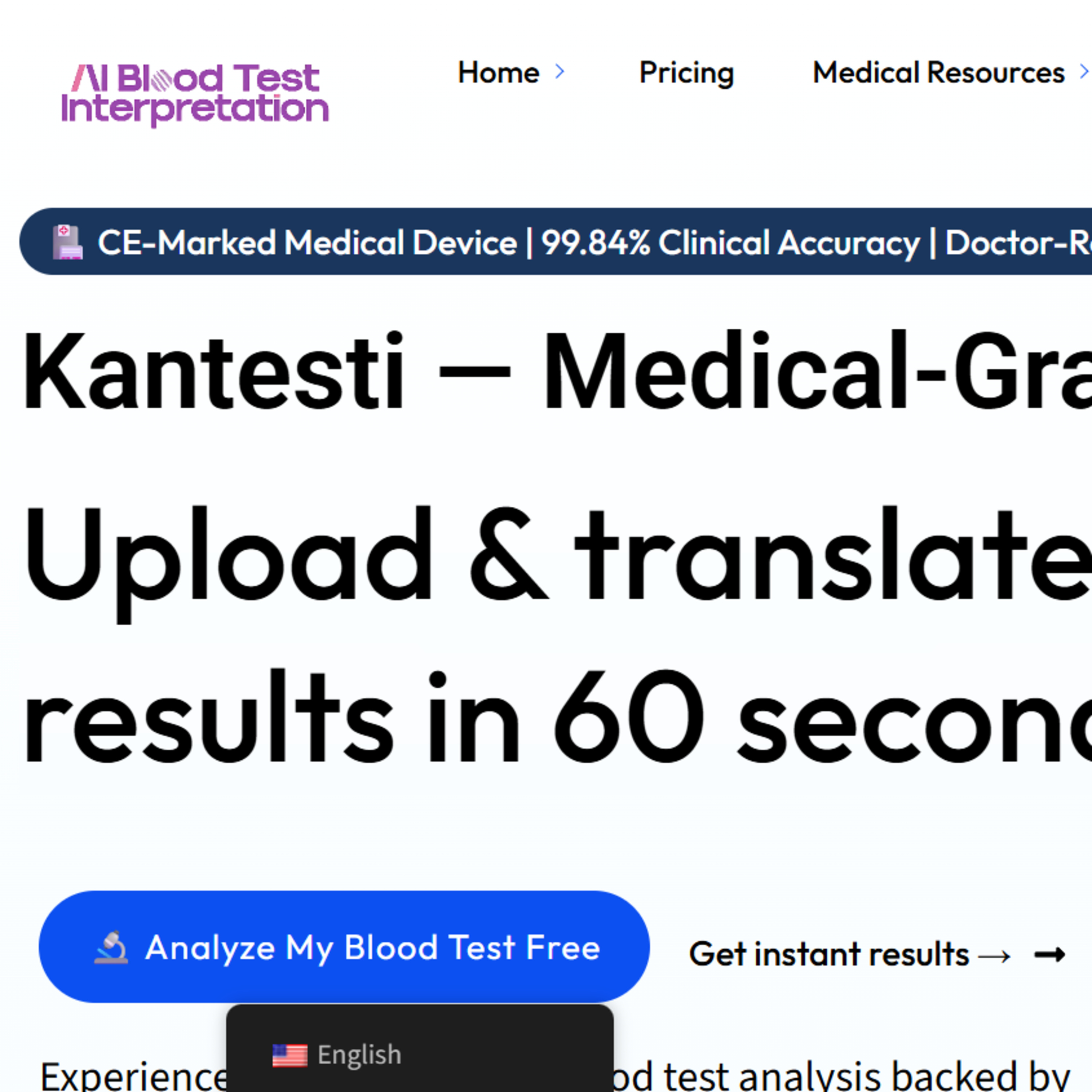 Analizar Resultados - AI Blood Test Interpretation episode artwork