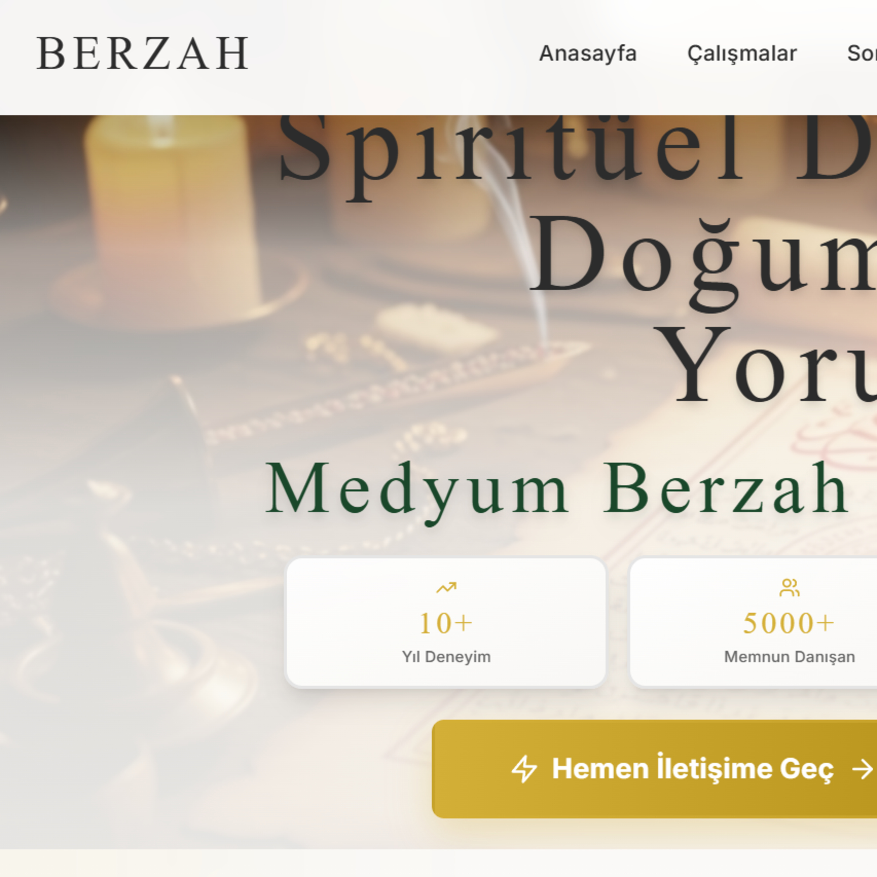 Spiritüel Danışmanlık ve Doğum Haritası Yorumlama - BERZAH episode artwork