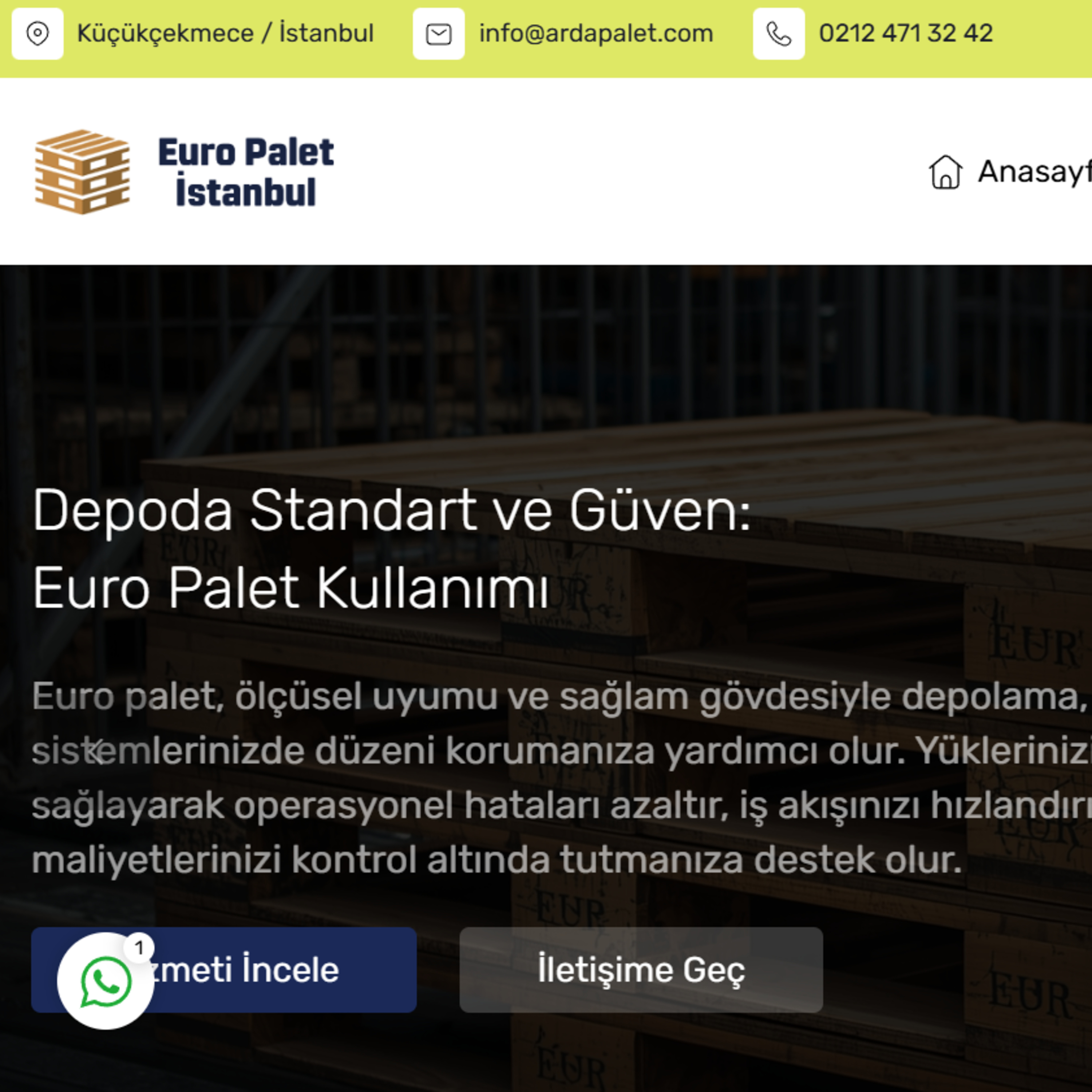 Endüstriyel Euro Palet - Euro Palet İstanbul episode artwork