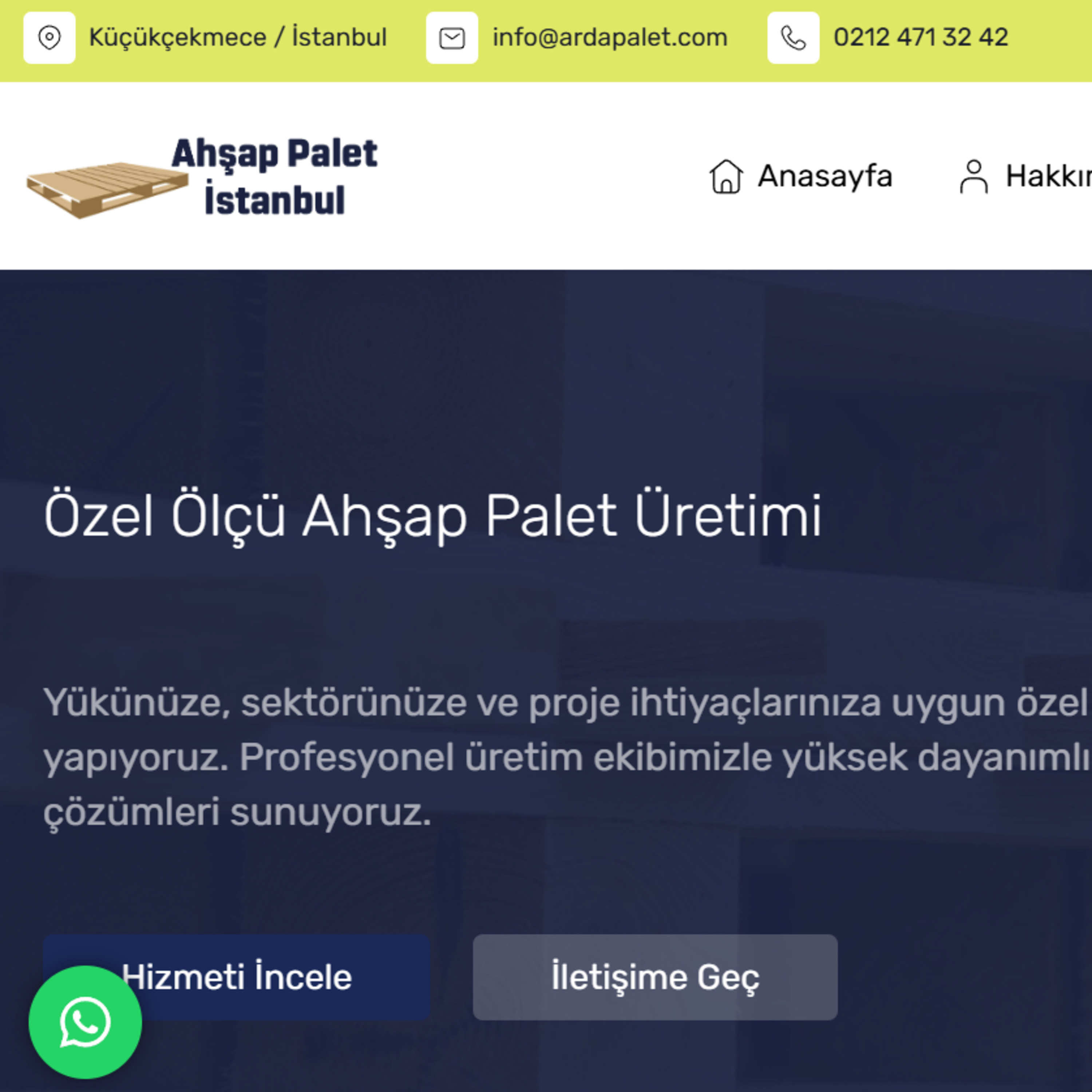 Hızlı Teslimat ve Profesyonel Hizmet - Ahşap Palet İstanbul episode artwork