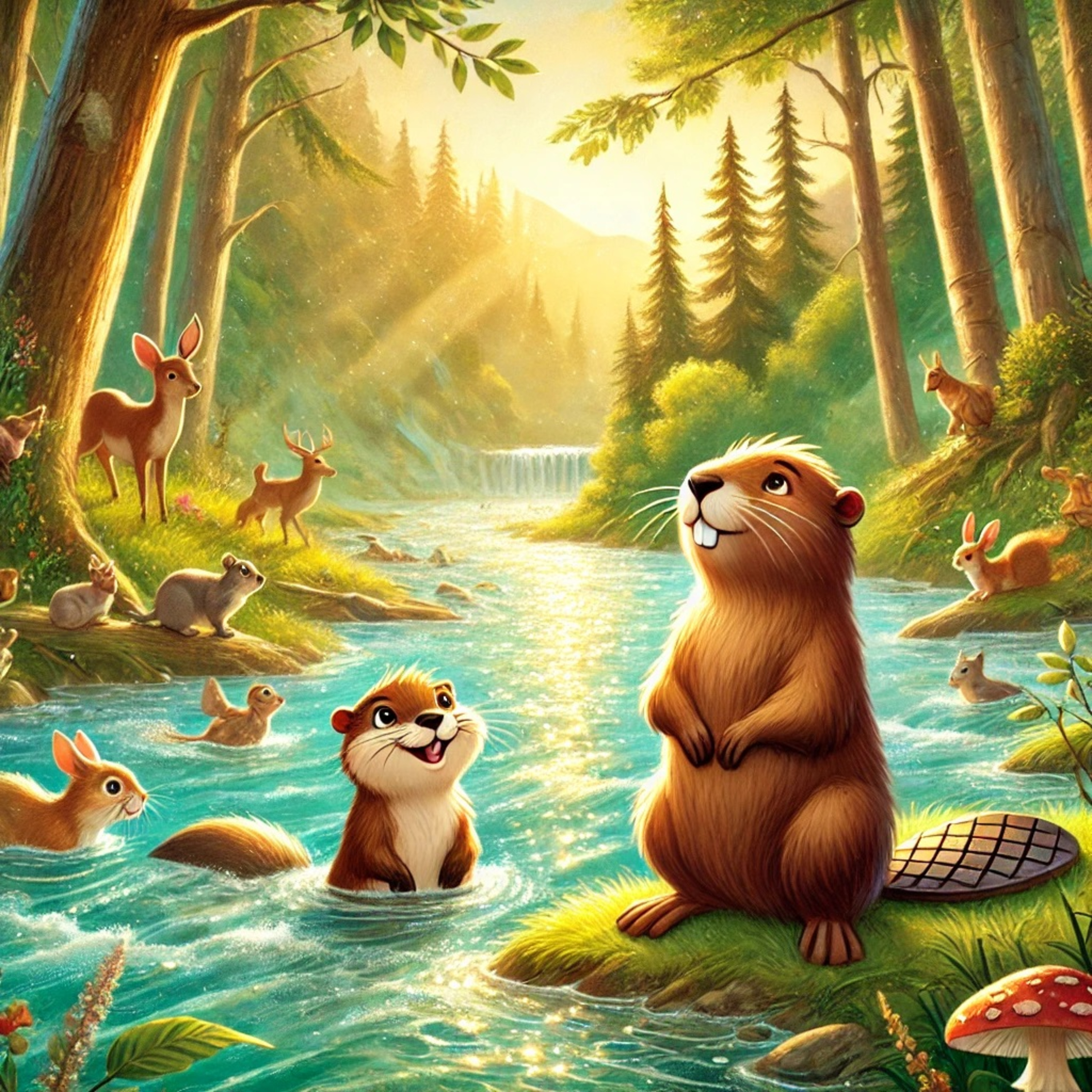 El Castor Que Abrió el Río – Cuento Sobre Generosidad y Compartir episode artwork