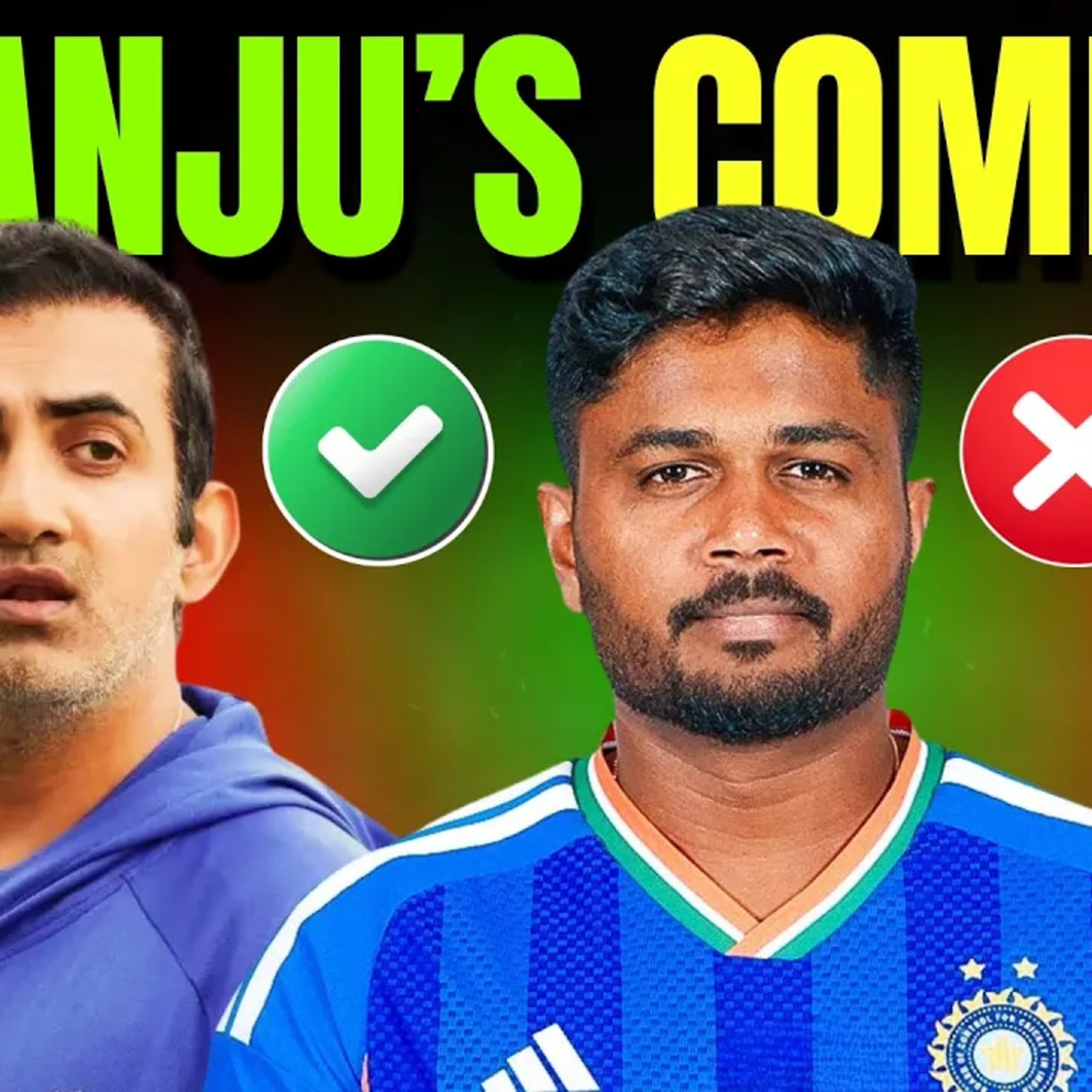 Here's why Sanju Smason was picked over Shubman Gill in India's T20 World Cup 2026 Squad episode artwork