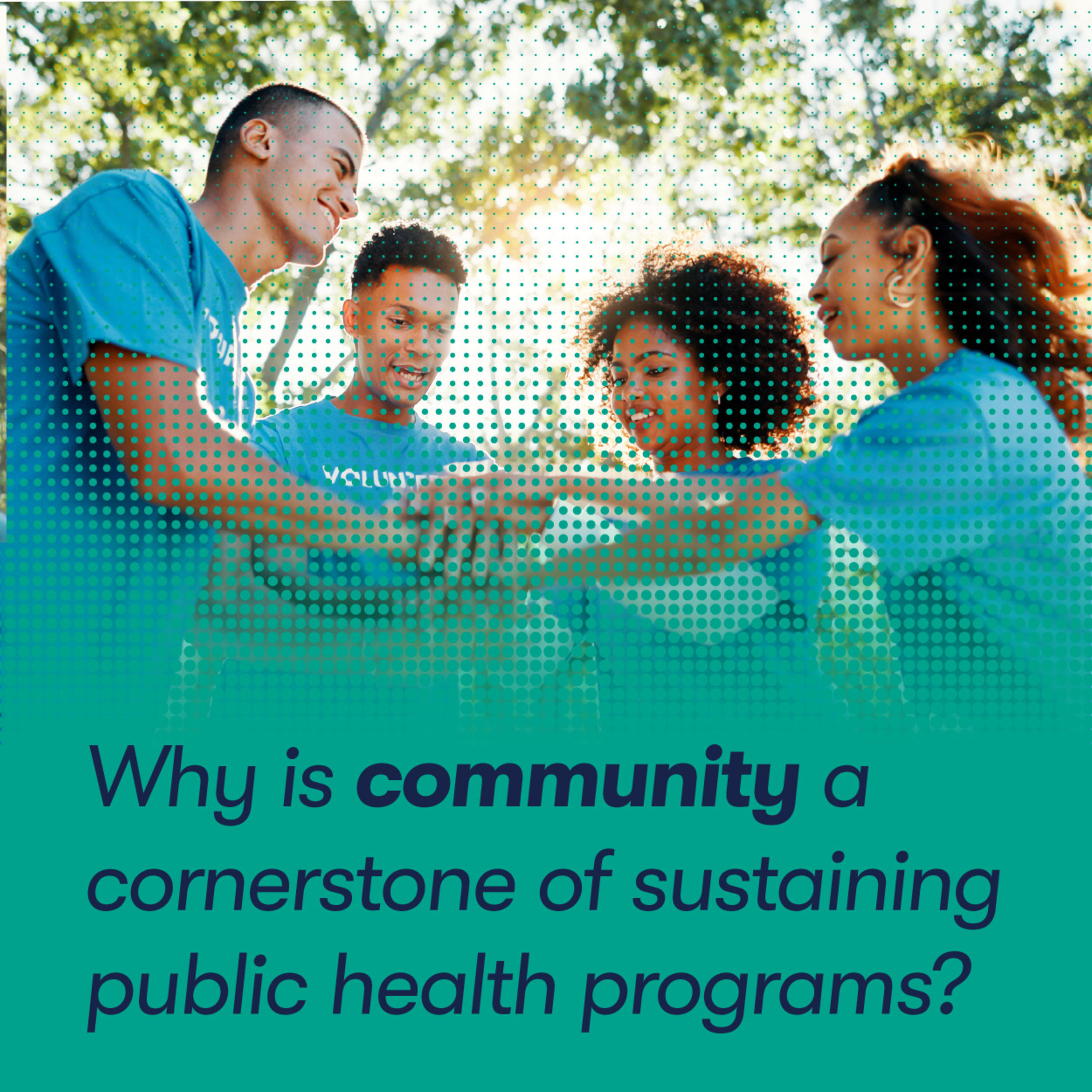Why is community a cornerstone of sustaining public health programs? episode artwork