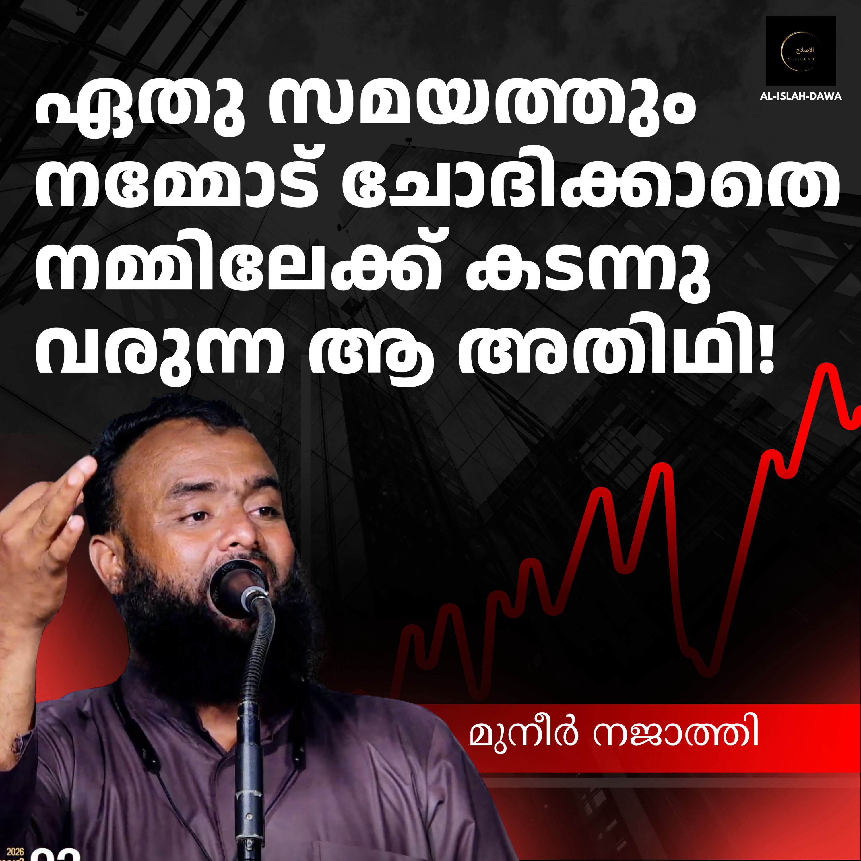 ഏതു സമയത്തും നമ്മോട് ചോദിക്കാതെ നമ്മിലേക്ക് കടന്നു വരുന്ന ആ അതിഥി | മുനീർ നജാത്തി | Muneer Najathi episode artwork