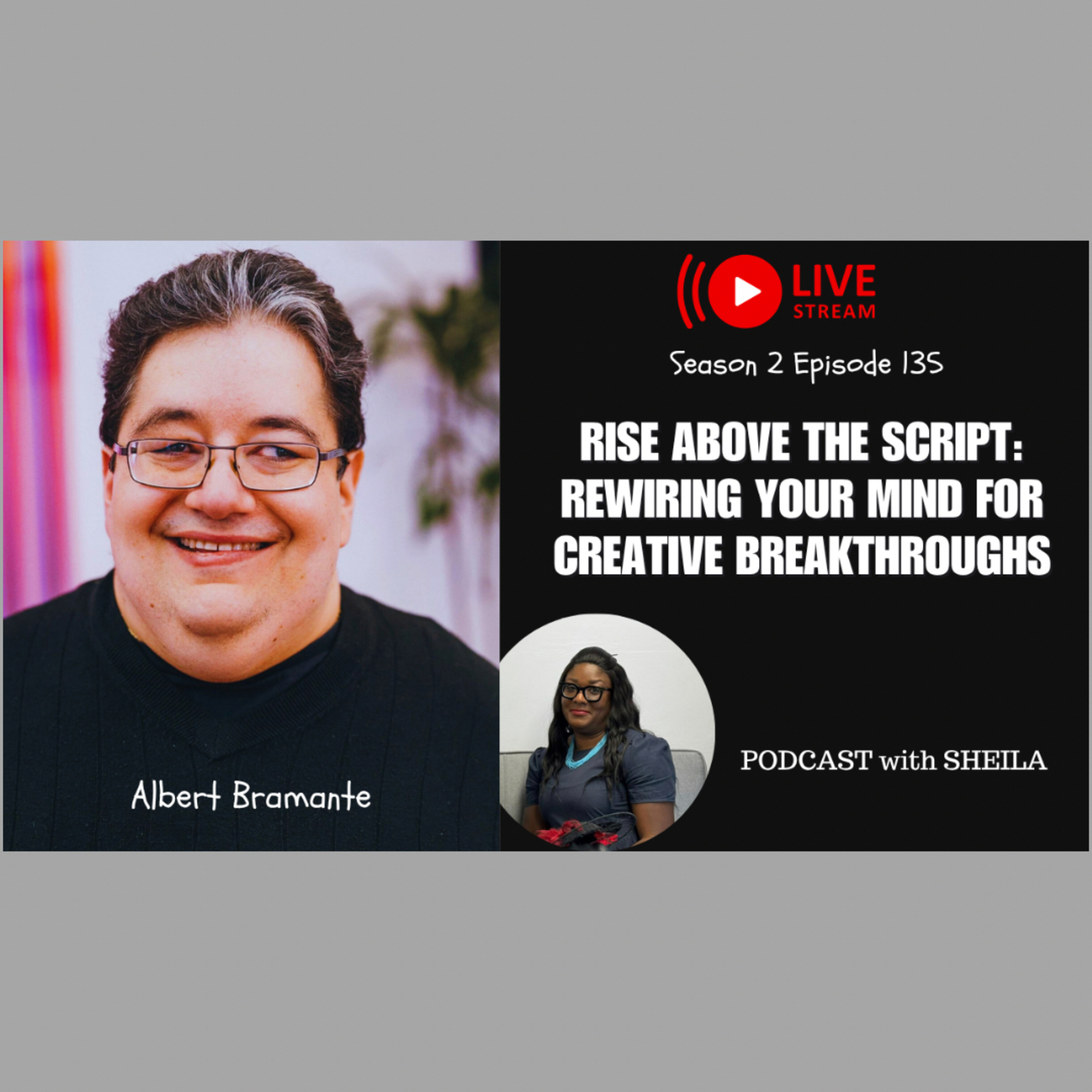 PODCAST With SHEILA - (Sharing Uplifting & Impactful Real Life Stories)