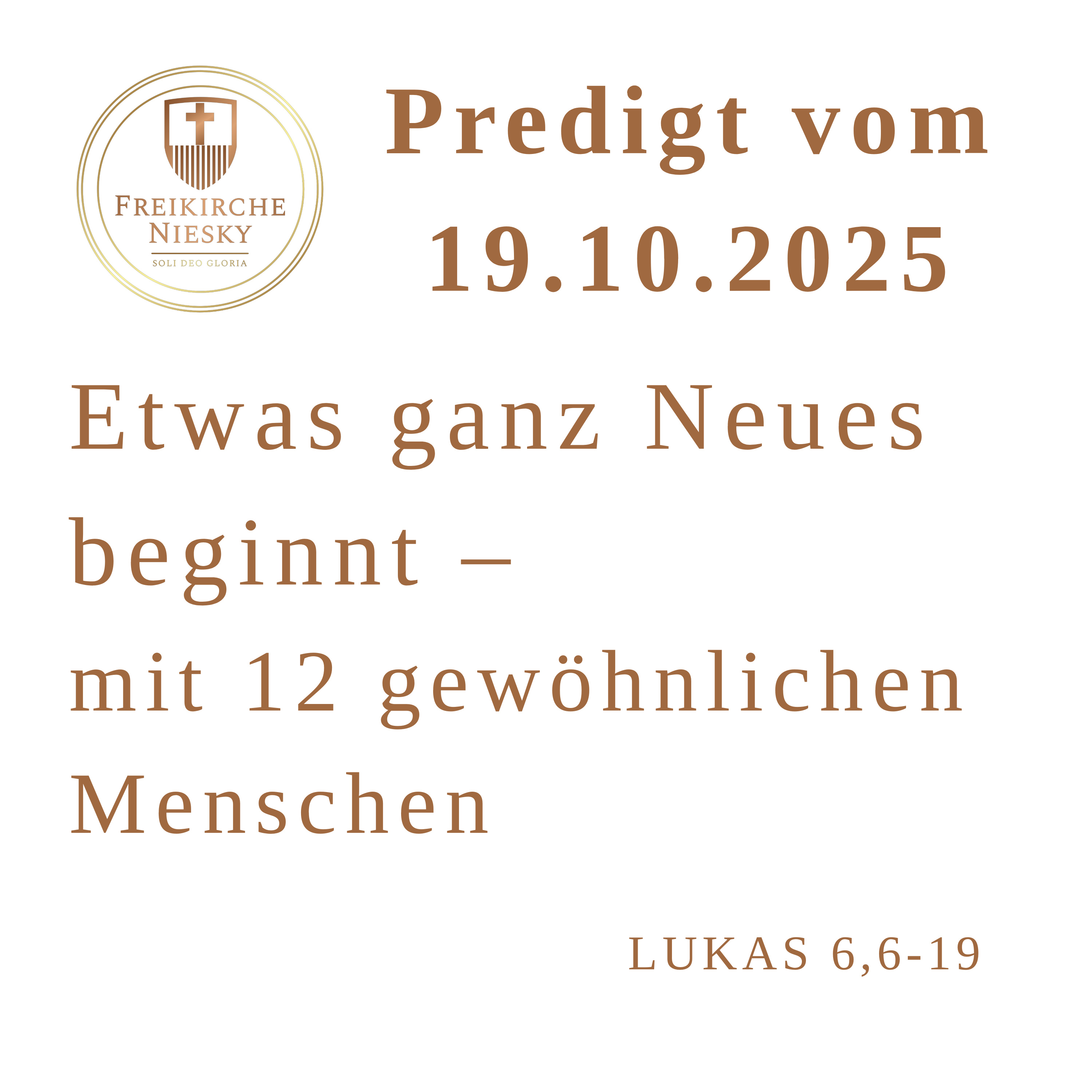 Freikirche Niesky - Predigt - Podcast