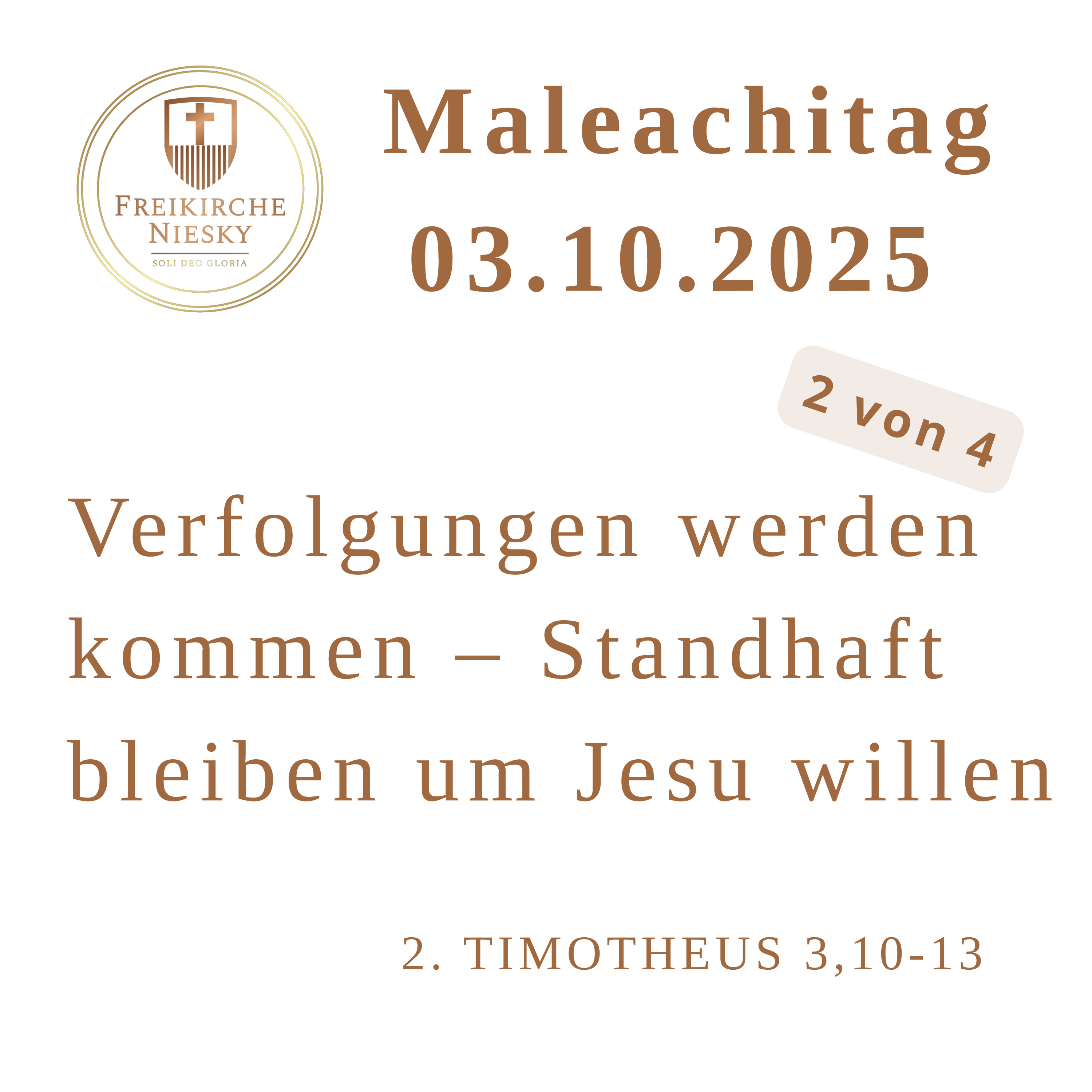 Freikirche Niesky - Predigt - Podcast