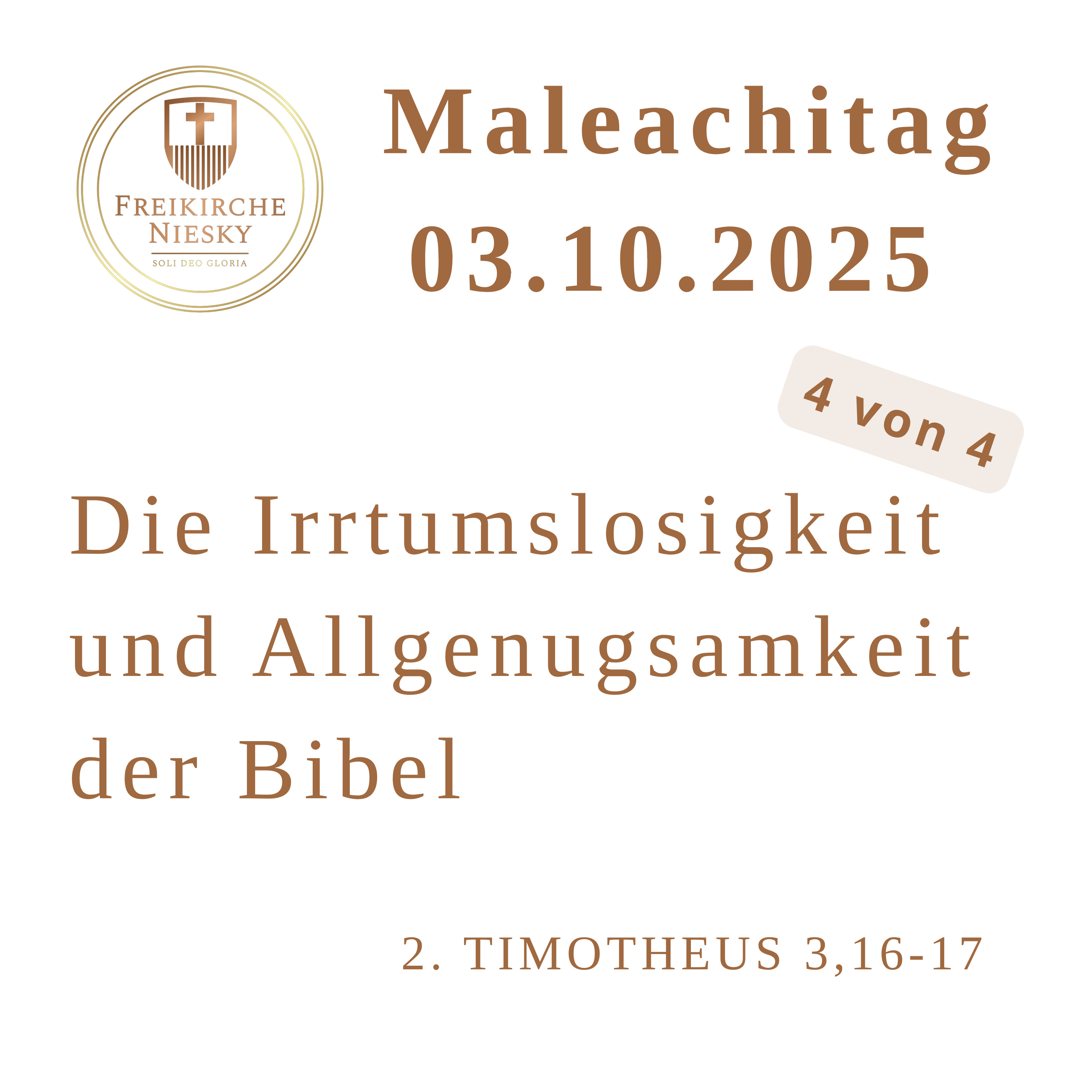 Freikirche Niesky - Predigt - Podcast