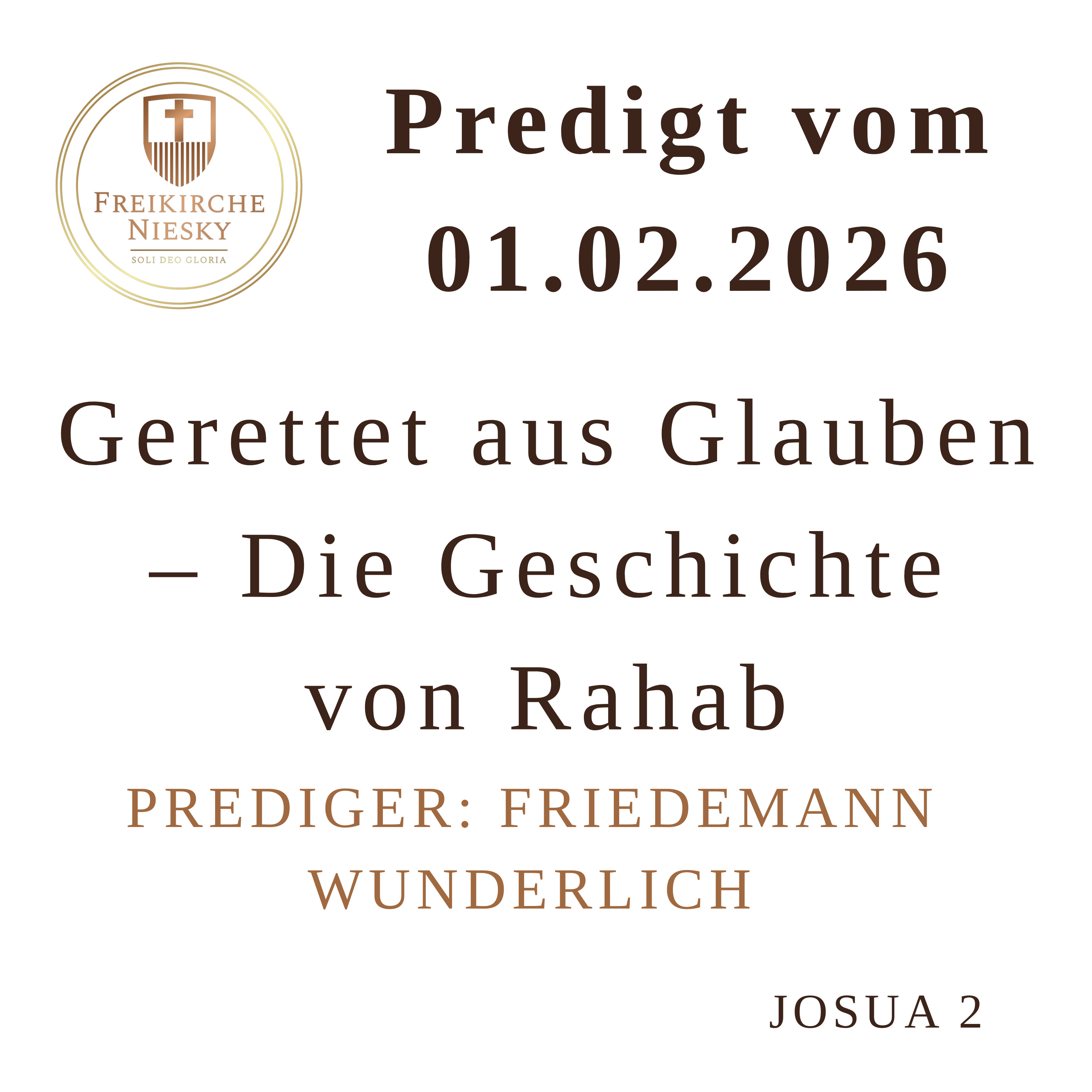 Freikirche Niesky - Predigt - Podcast