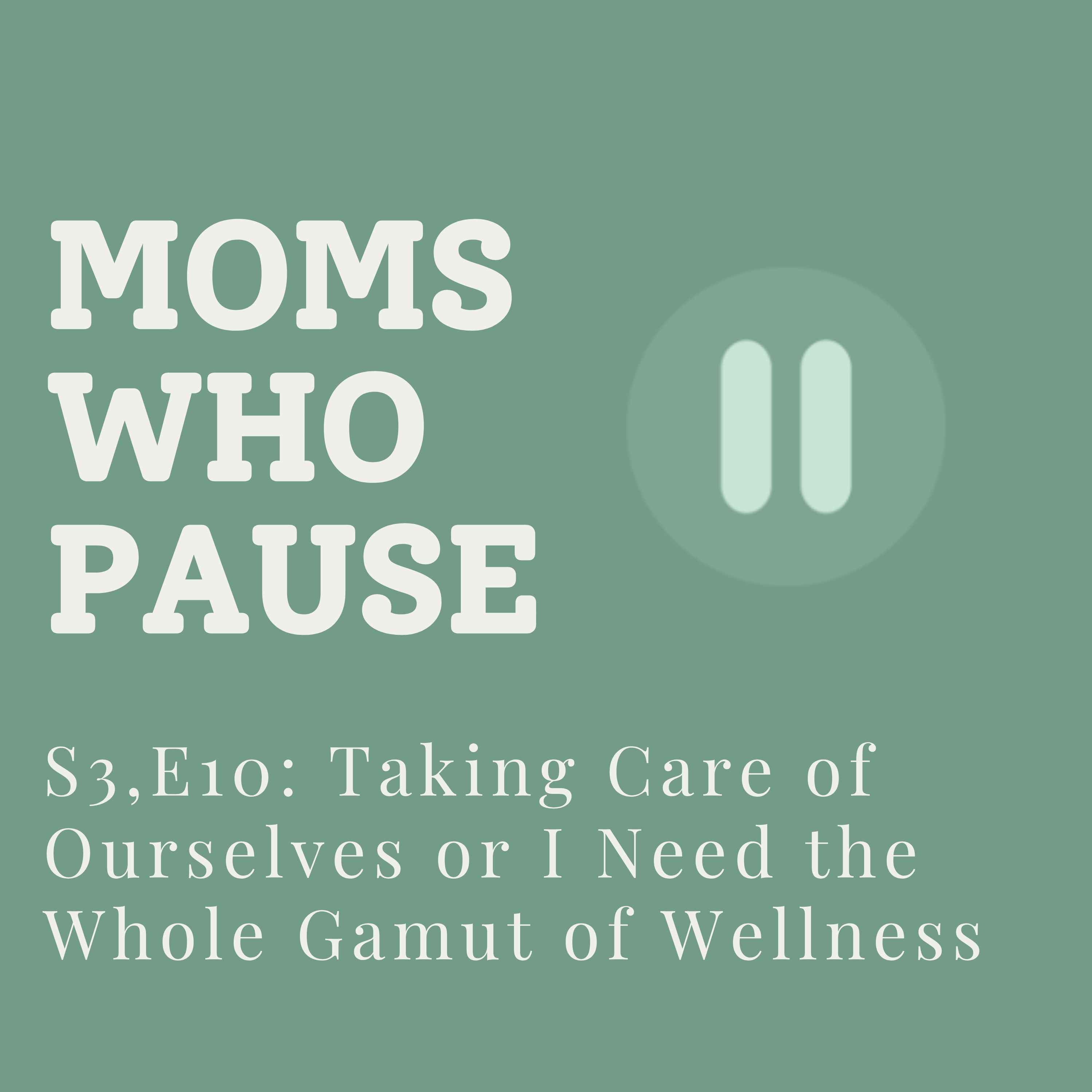 Taking Care of Ourselves or I Need the Whole Gamut of Wellness episode artwork