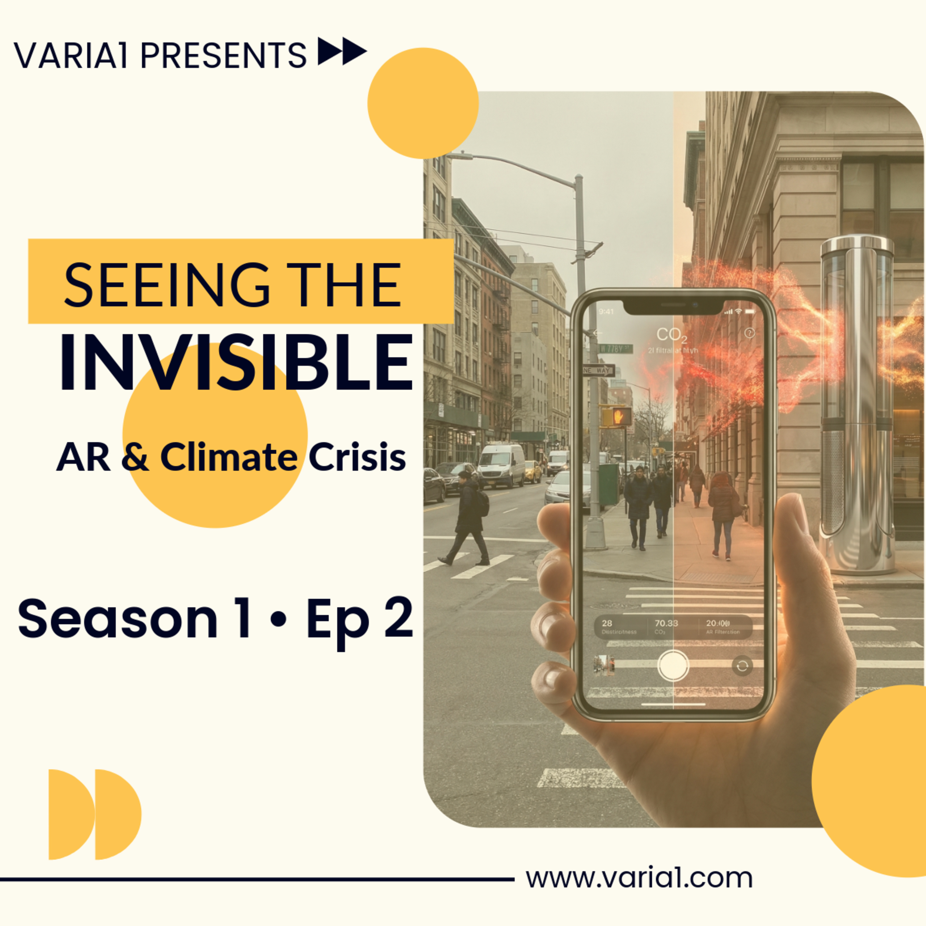 Augmented Reality vs Climate Crisis: Seeing Invisible CO2 | Green Tech episode artwork