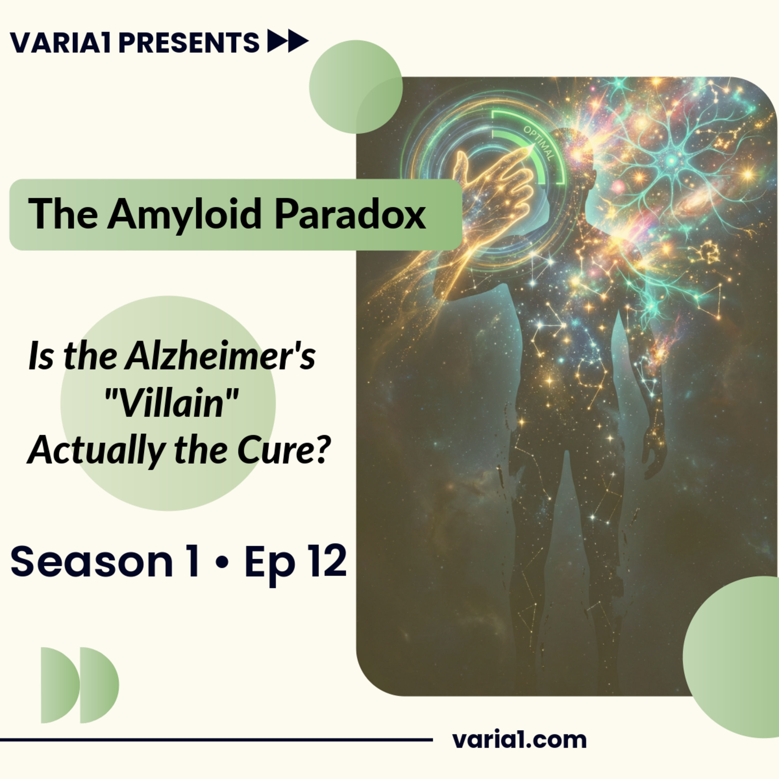 The Amyloid Paradox: Is the Alzheimer's "Villain" Actually the Cure? episode artwork