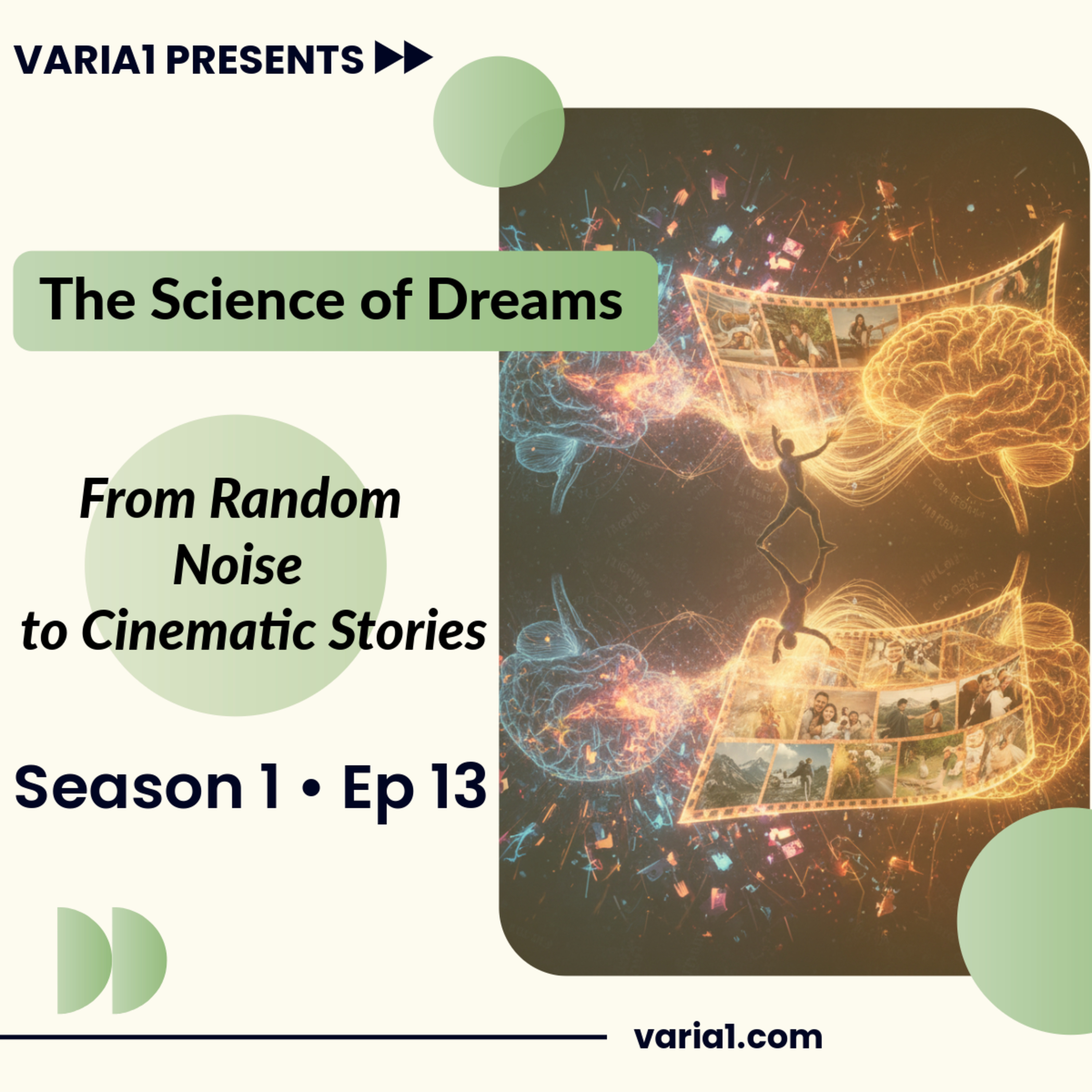 From Chaos to Cinema: How the Sleeping Brain Creates Stories, Emotions, and Healing | Dream Science Explained episode artwork