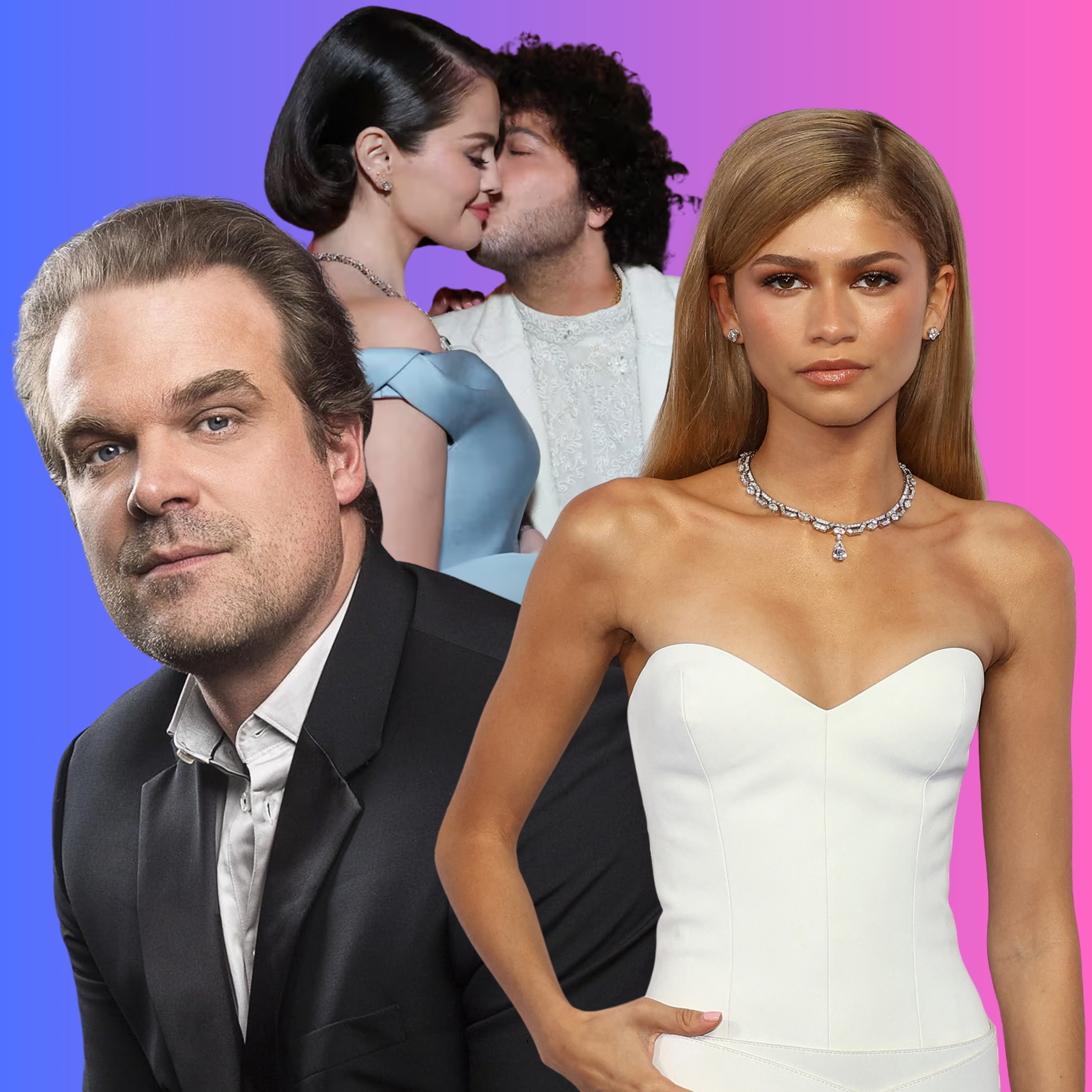 Actualités people : David Harbour dérape, Benny Blanco dégoute la toile et Zendaya mariée ? episode artwork