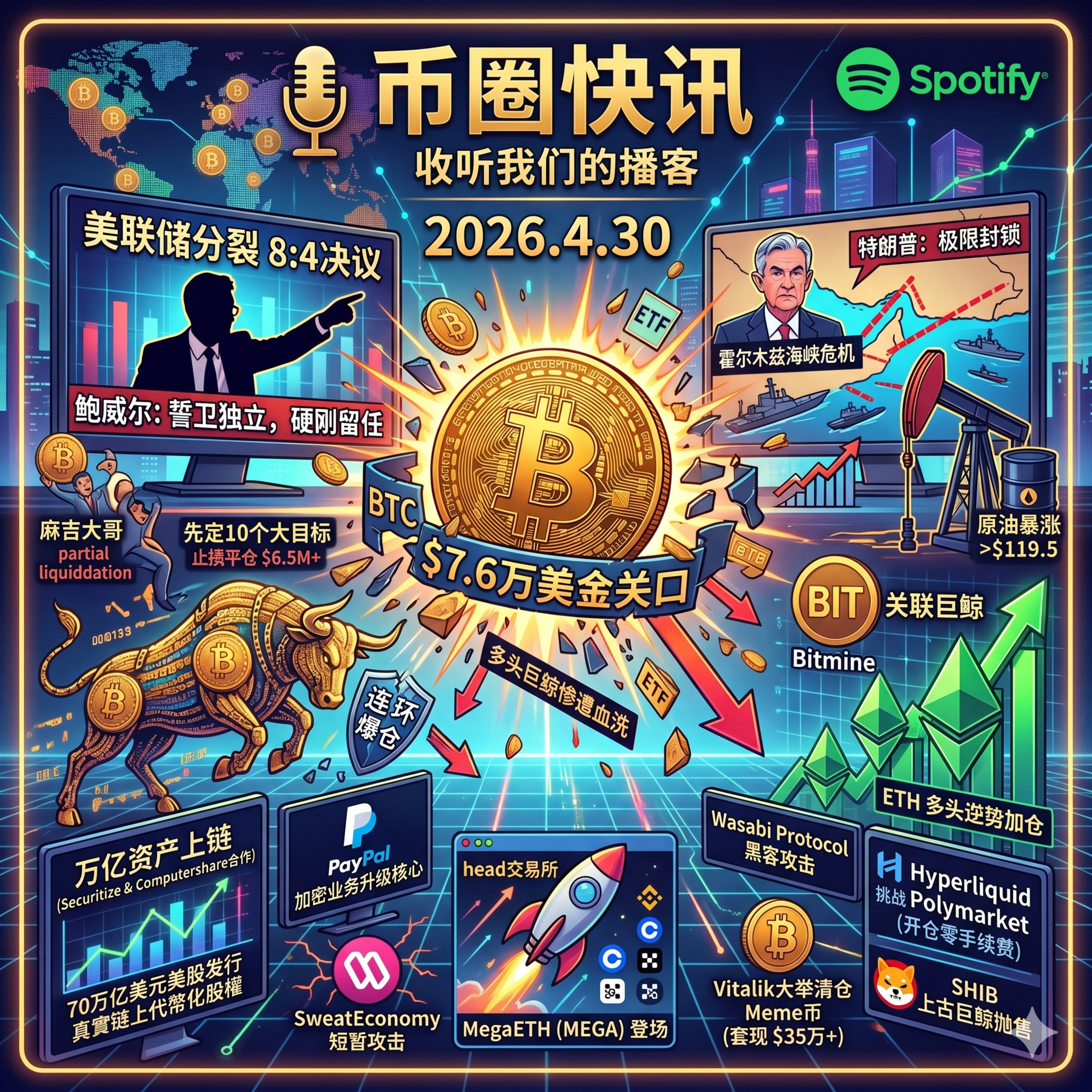 库克9月卸任谷歌单日狂飙4200亿！BTC突破7.7万主权基金进场，DeFi联合救市筹集超3亿美元，朝鲜黑客惊现长线“线下社工”盗取2.8亿，参议院全面封杀议员涉足预测市场