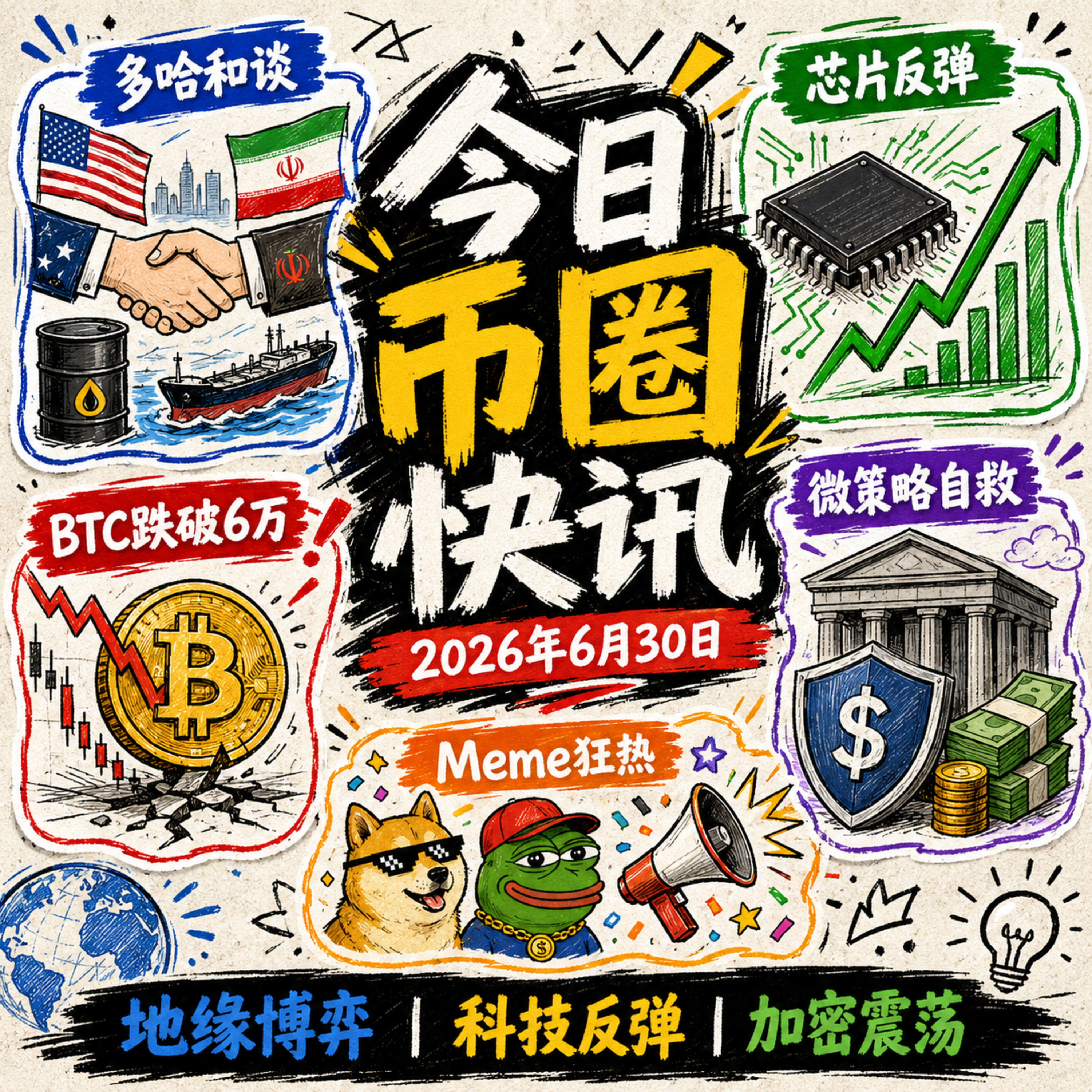 微策略新政自救大盘剧震！美伊多哈和谈前夜再起波澜，比特币ETF创年内最大流出，AI存储芯片全线狂飙，Rocket Lab 80亿收购叫板SpaceX，KOL带火Meme“批量造币”狂潮 episode artwork