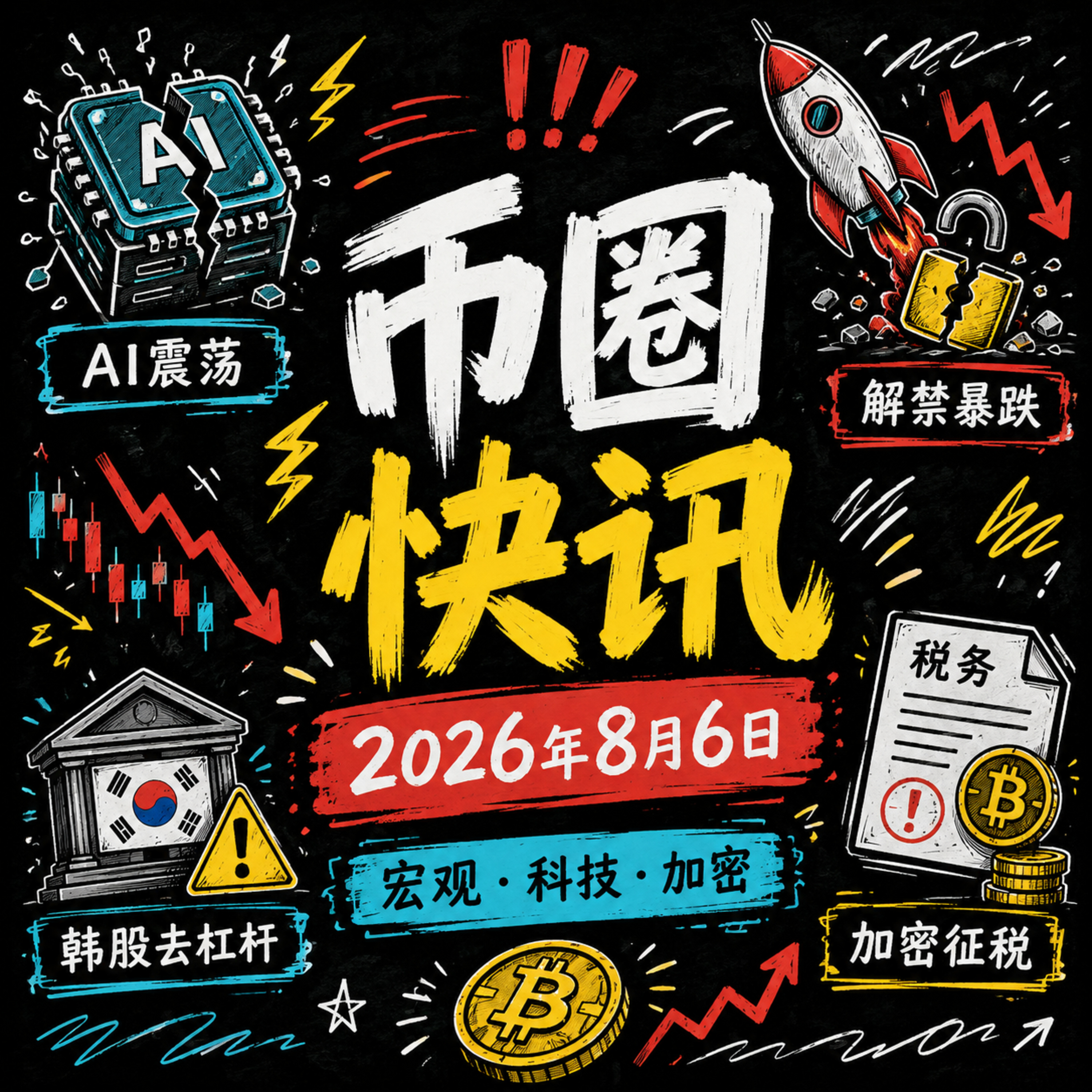 谷歌AI军师集体出走！美联储传声筒遭砸盘炮轰，SpaceX千亿解禁暴跌，Anthropic自研芯片对决OpenAI，韩国3000万保证金大招引爆散户撤离，境外加密征税风暴将至 episode artwork