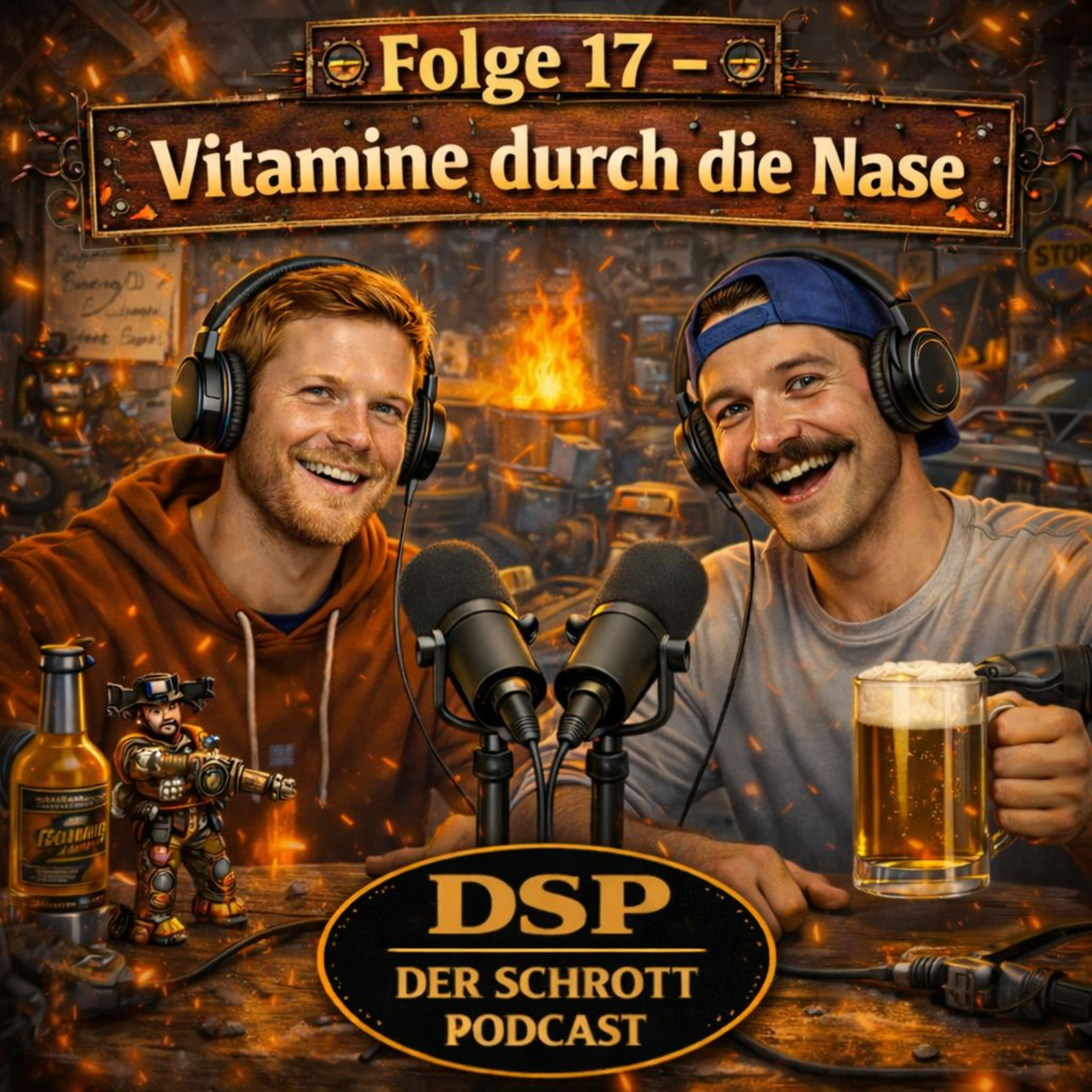 17. Vitamine durch die Nase