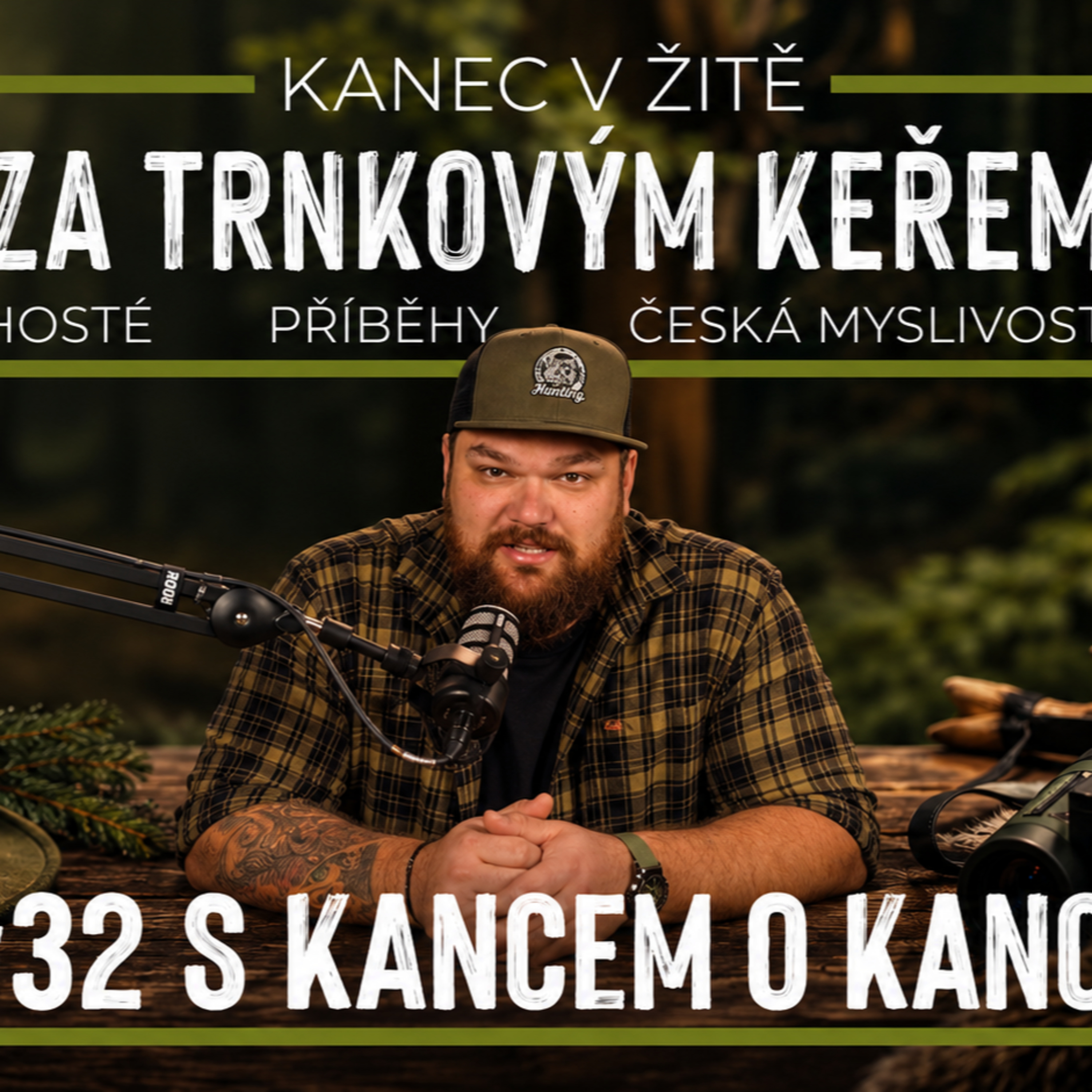Za trnkovým keřem