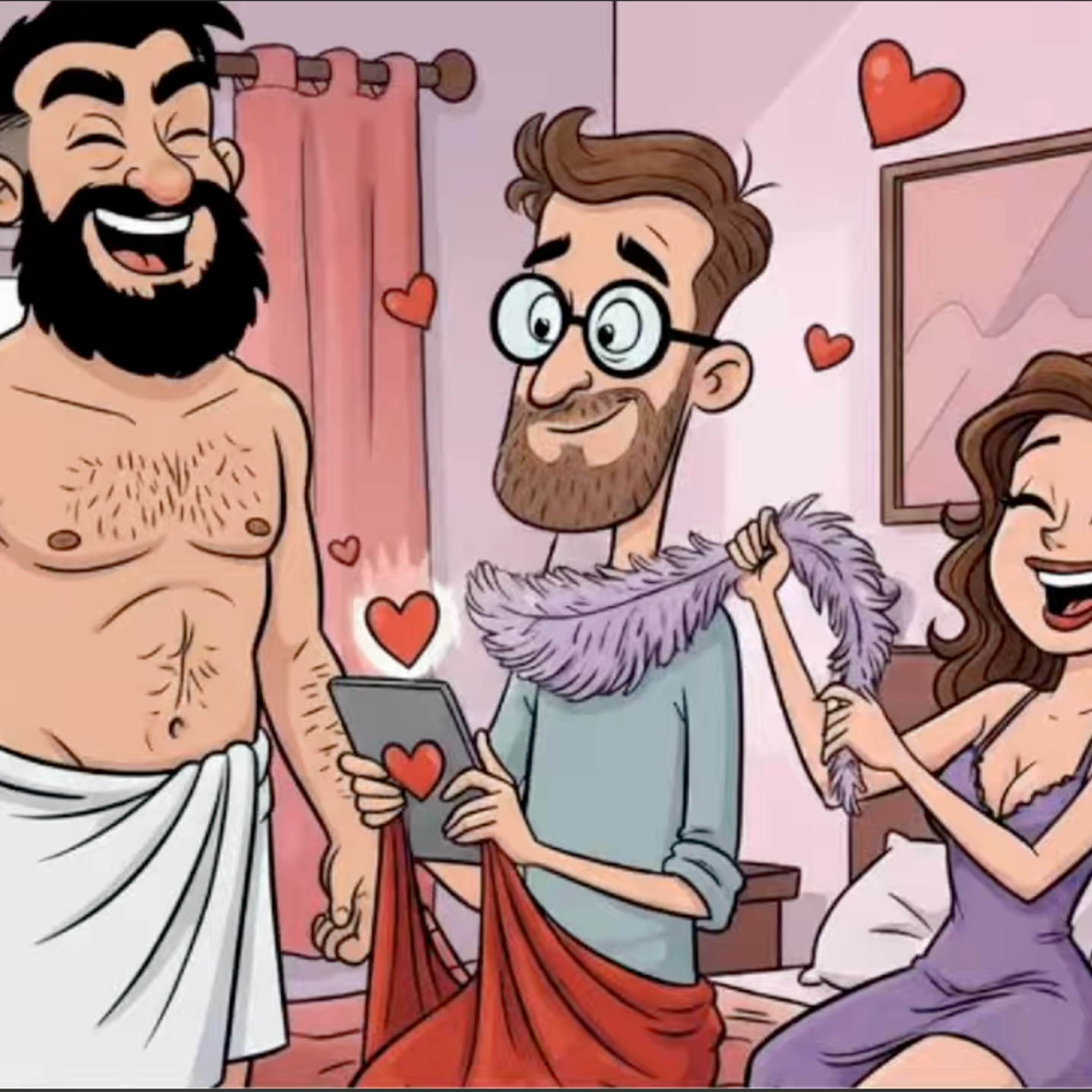 UNA BELLA Y DOS BESTIAS