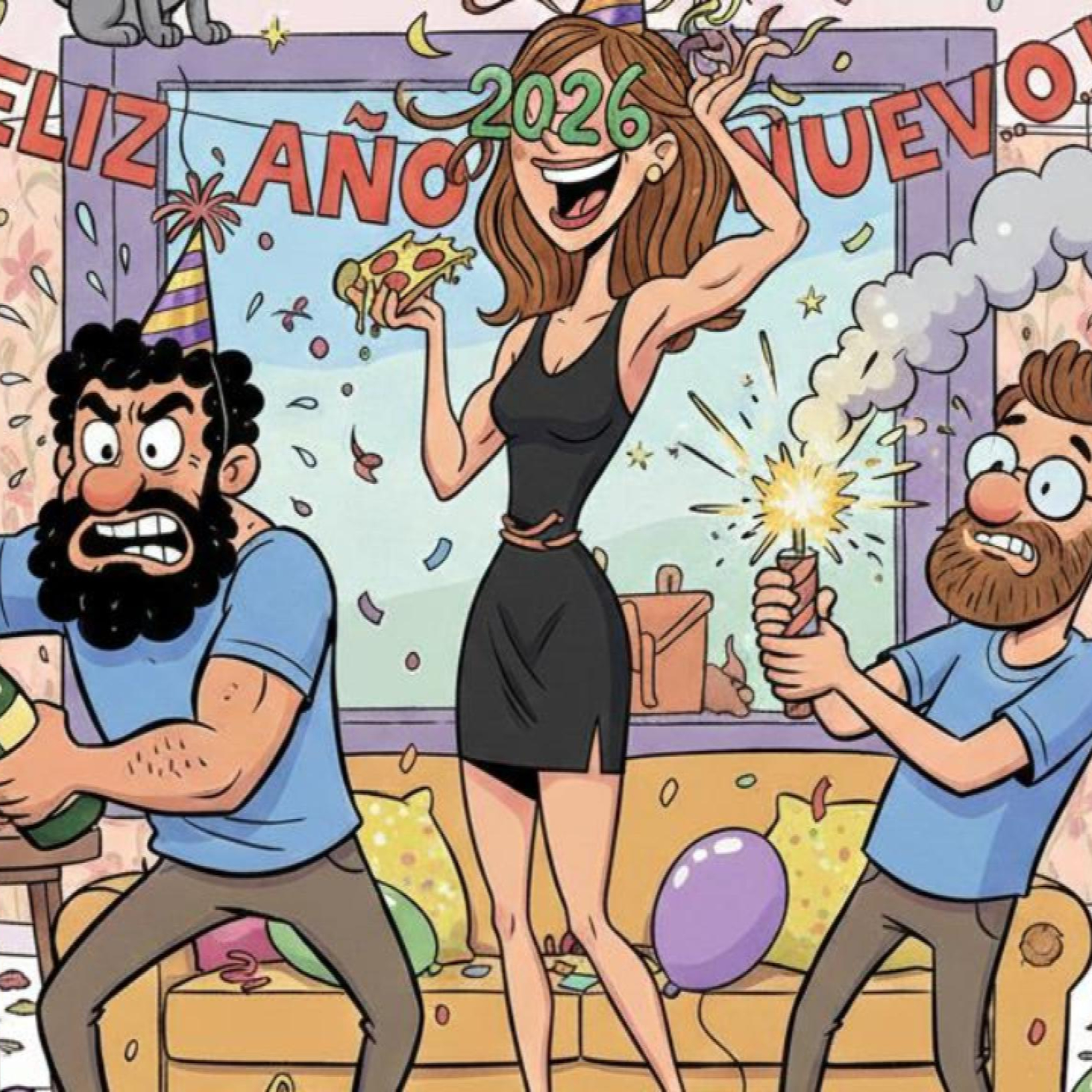 UNA BELLA Y DOS BESTIAS