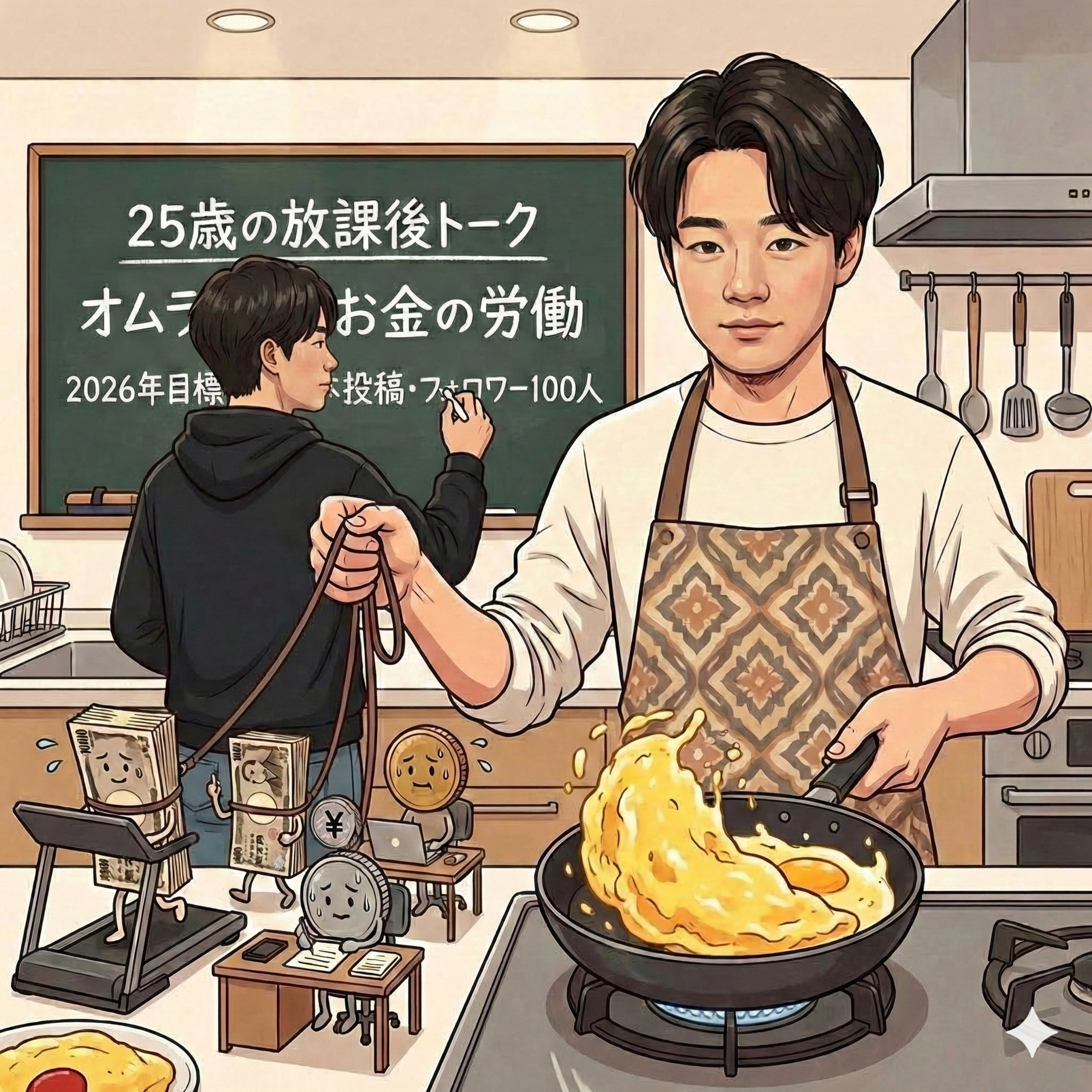 #5_ぱっかーんオムライスを作り、そしてお金に働かせる【2026年抱負：後編】 episode artwork