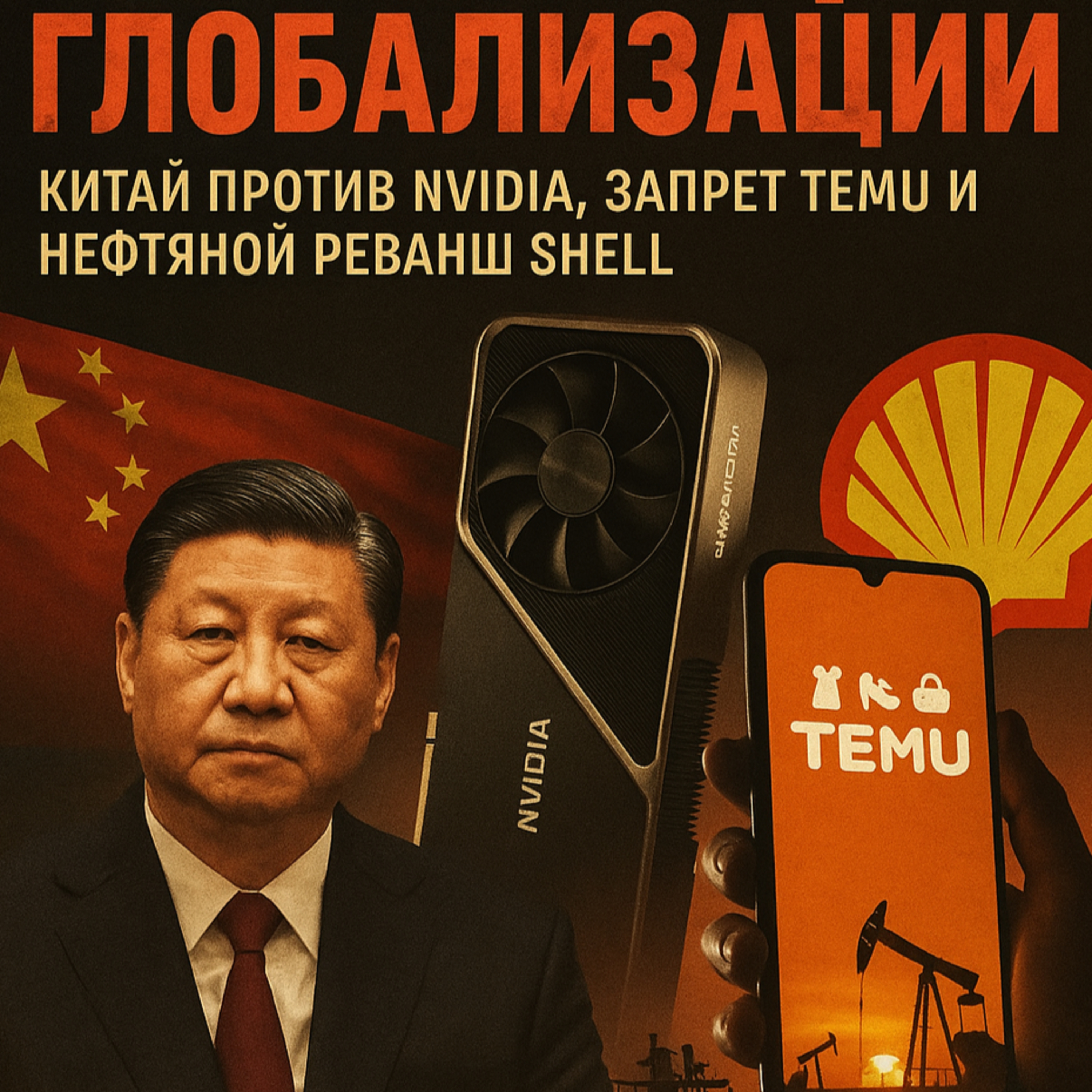 Конец глобализации: Китай против Nvidia, Запрет Temu и Нефтяной реванш Shell | Разбор FT episode artwork
