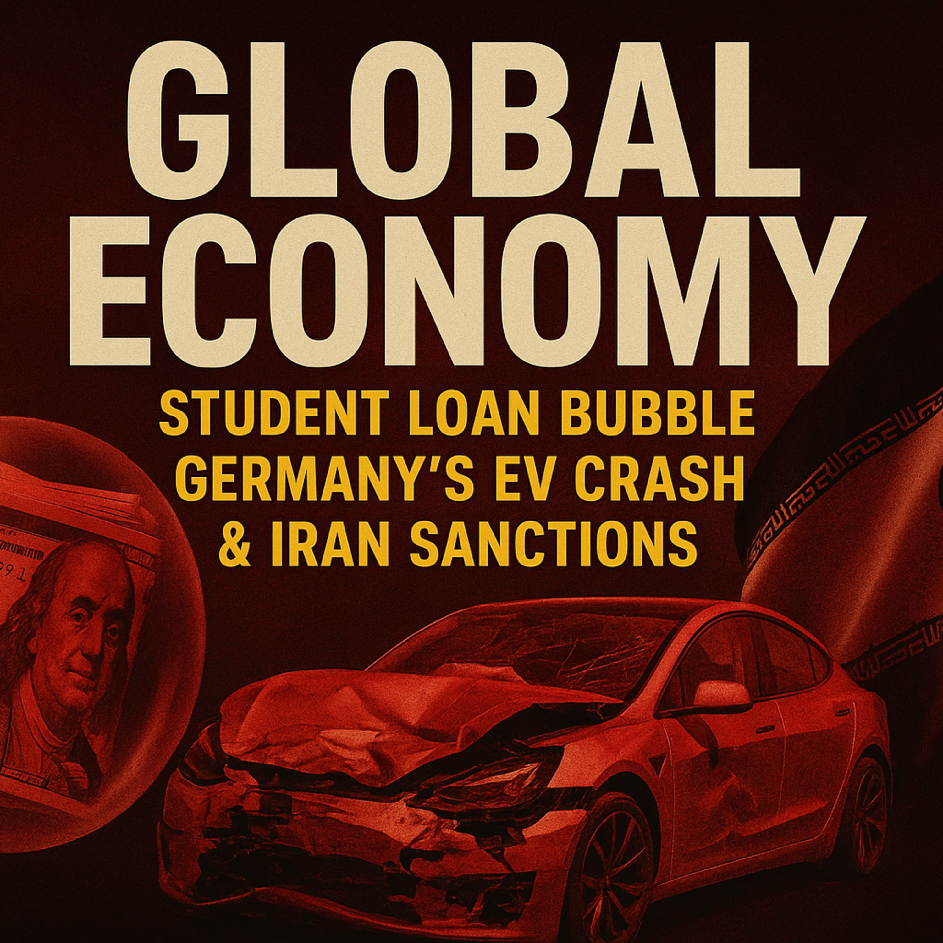 Global Economy: Student Loan Bubble, Germany’s EV Crash & Iran Sanctions episode artwork