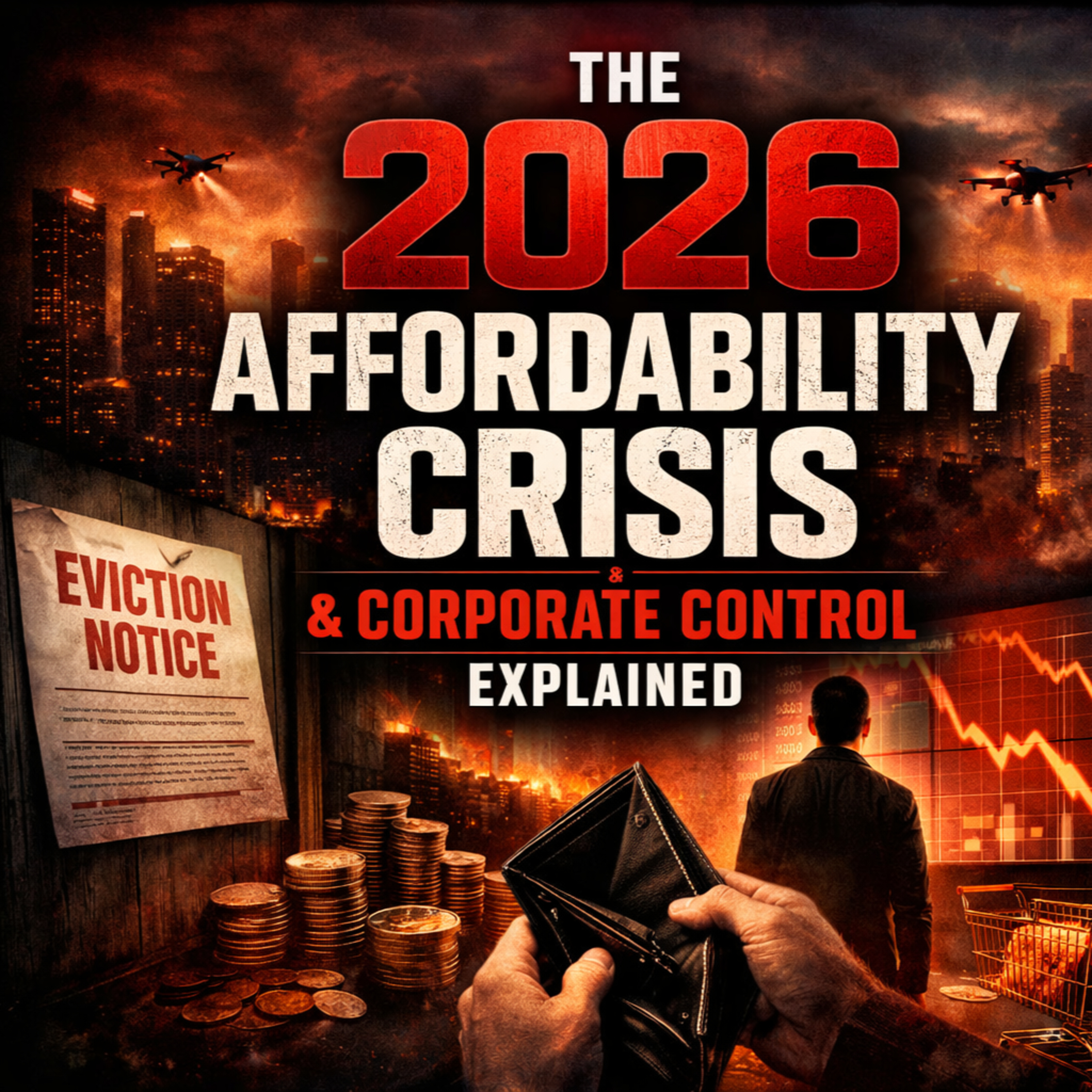The 2026 Affordability Crisis & Corporate Control Explained episode artwork