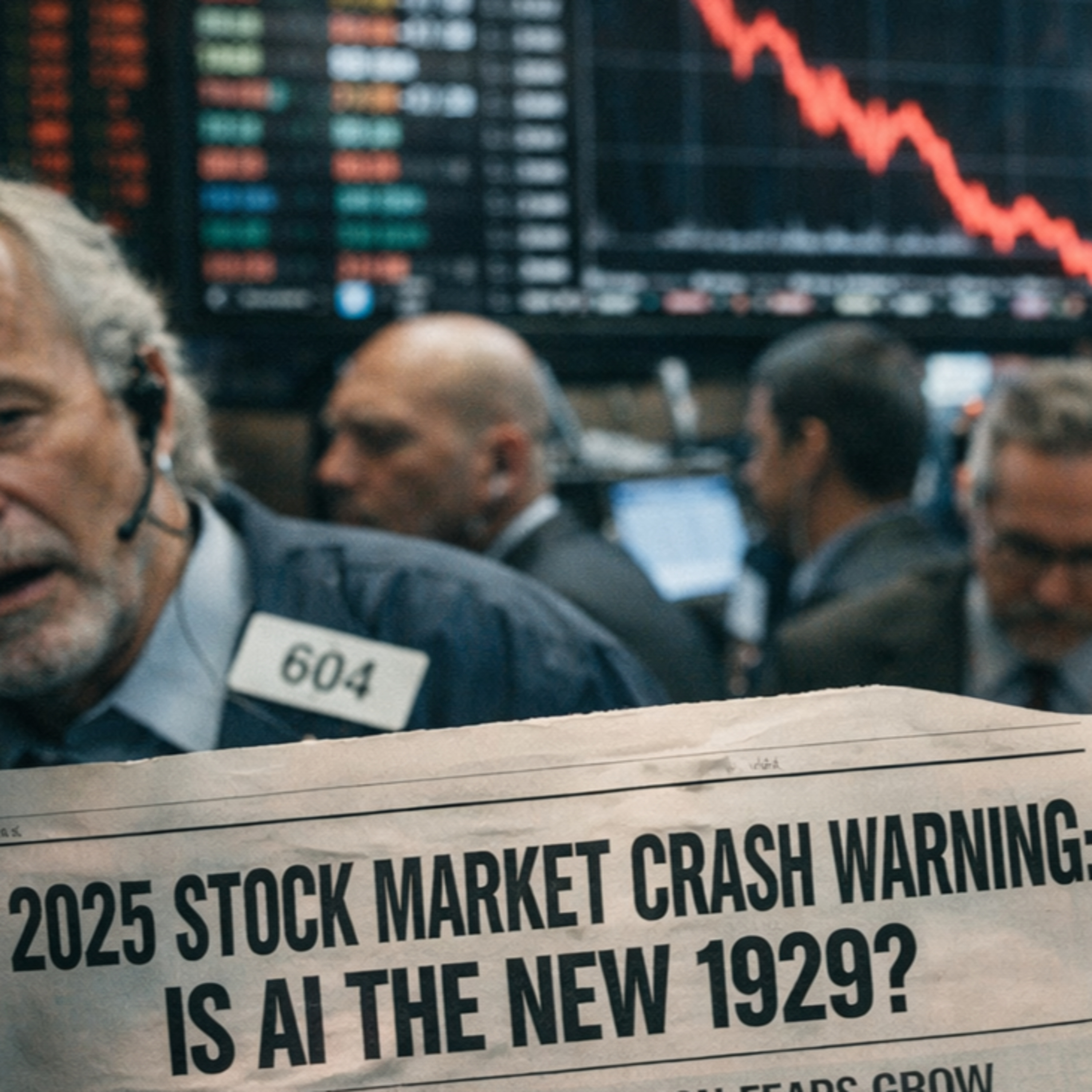 The Ghost of 1929: Is the 2025 AI Bubble About to Burst?  episode artwork